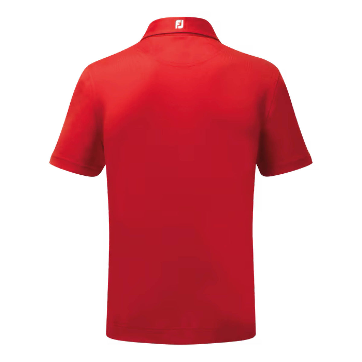 FootJoy Stretch Pique Solid Golf Polo Shirt - Red