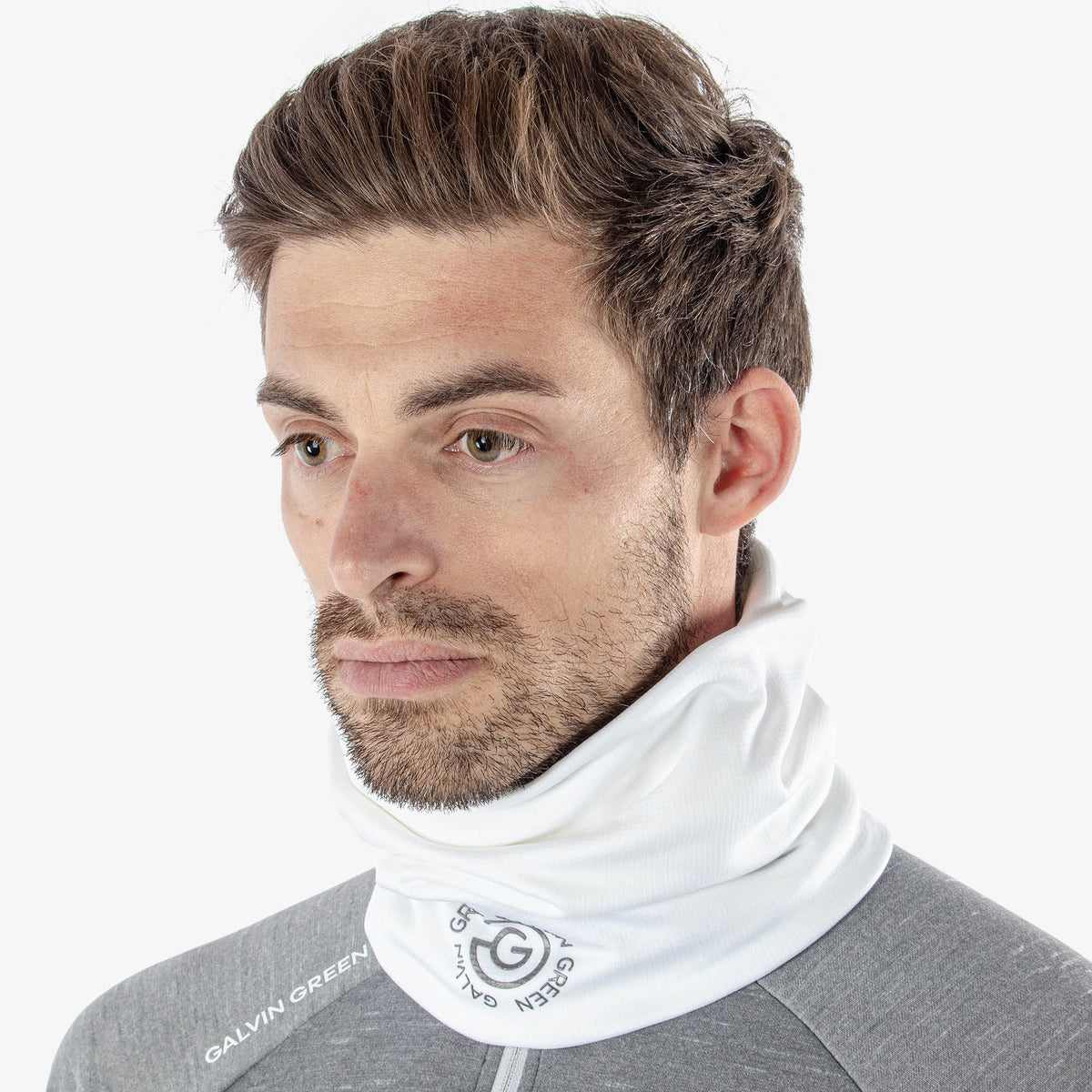Galvin Green Dex Insula Golf Snood - White