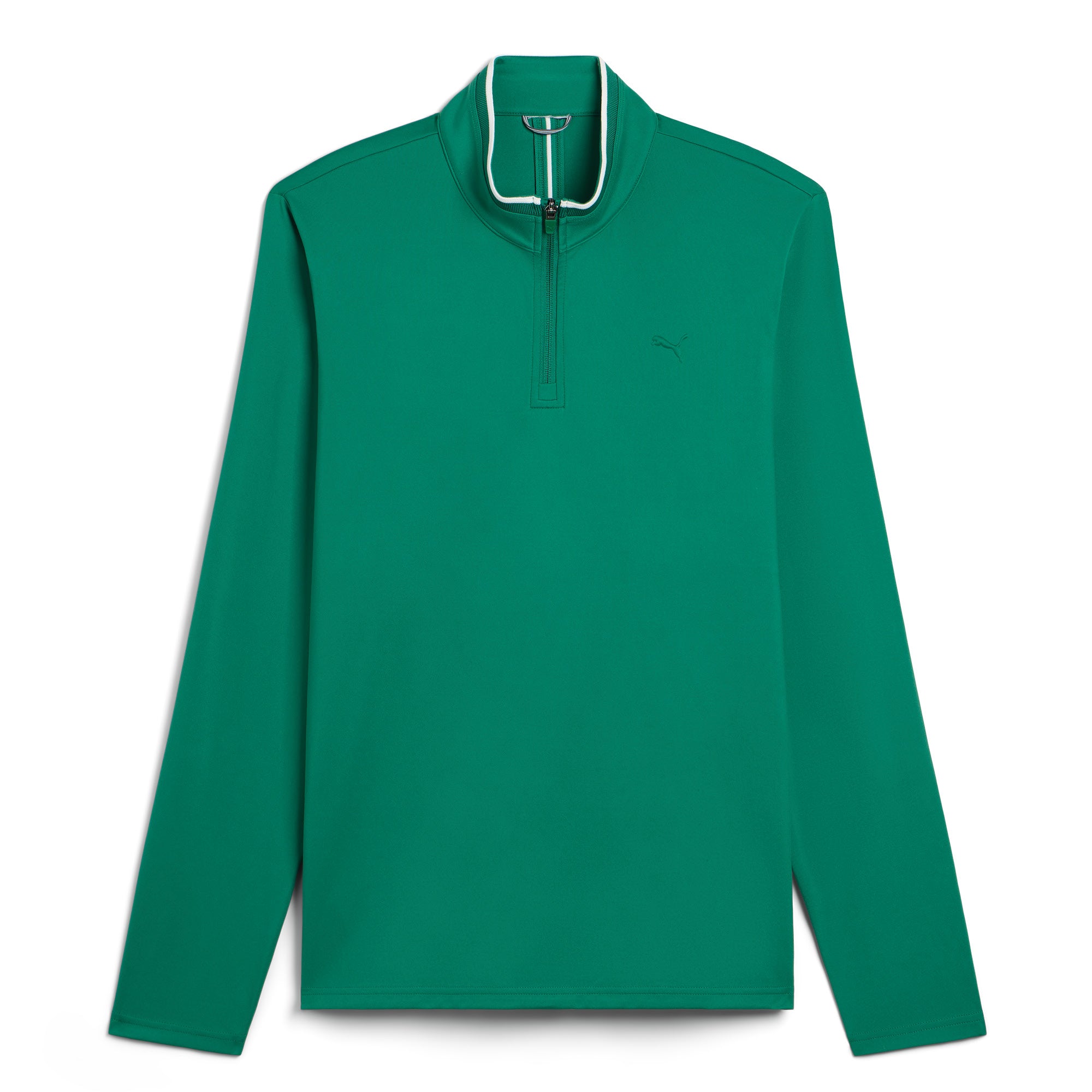 Puma 30904 Quarter Zip Golf Midlayer - Luso Green