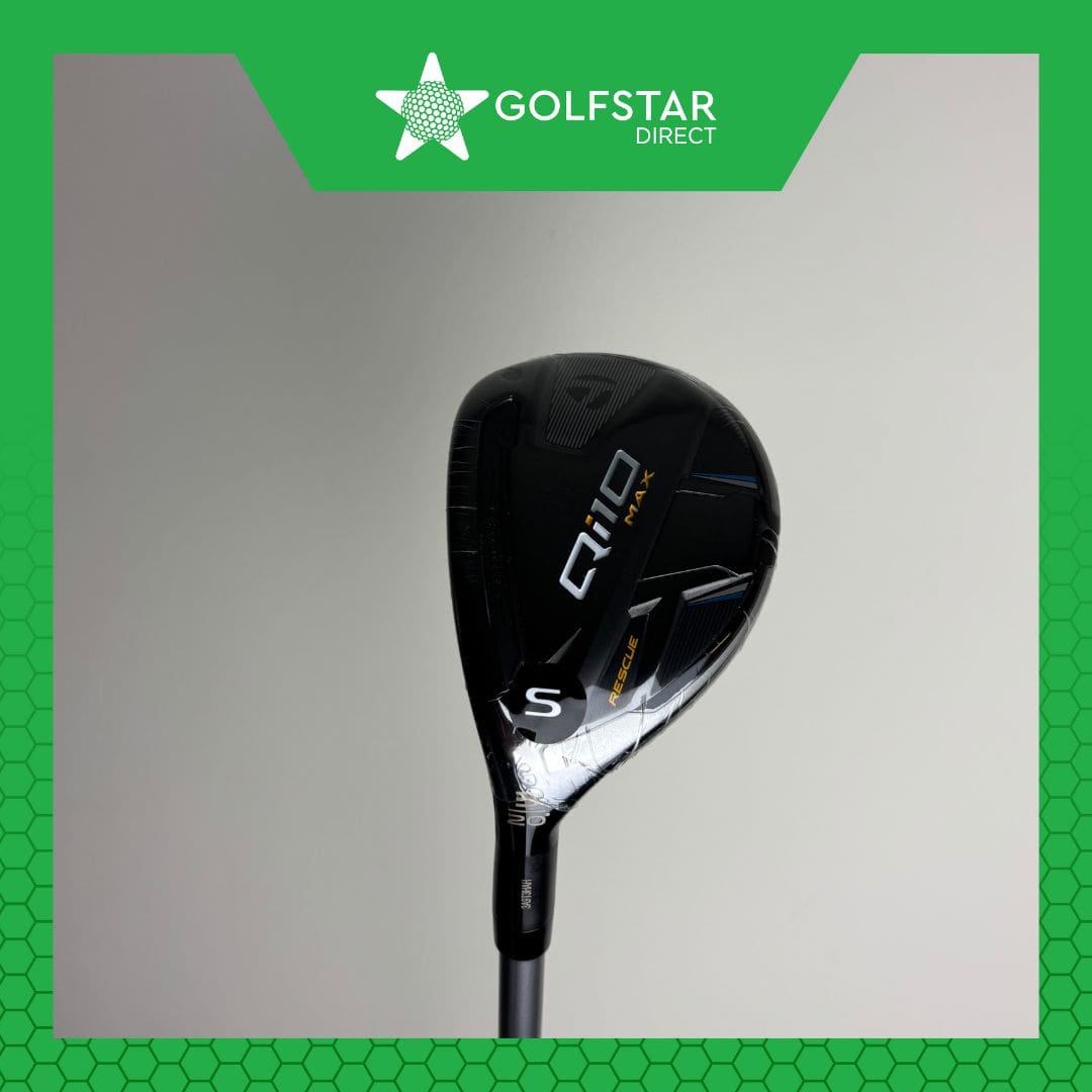 Taylormade Qi10 Max 3 Hybrid - 20º - Speeder NX 60g Stiff Shaft - Left Handed - Lamkin Crossline Grip