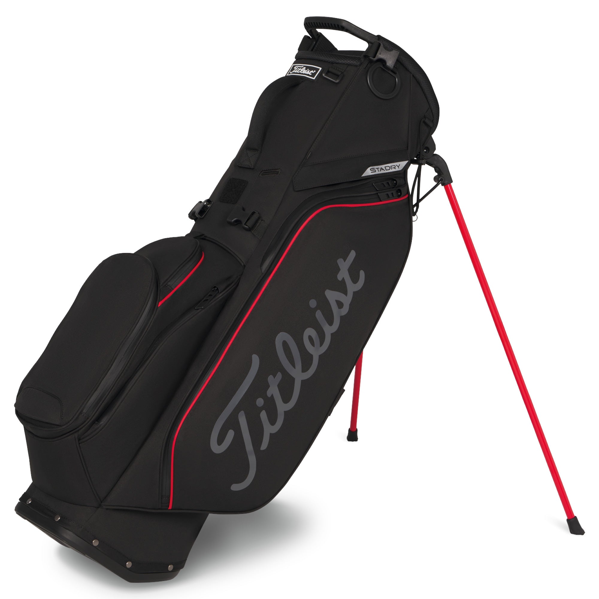Titleist Players S5 Golf Stand Bag - Black, Red & White