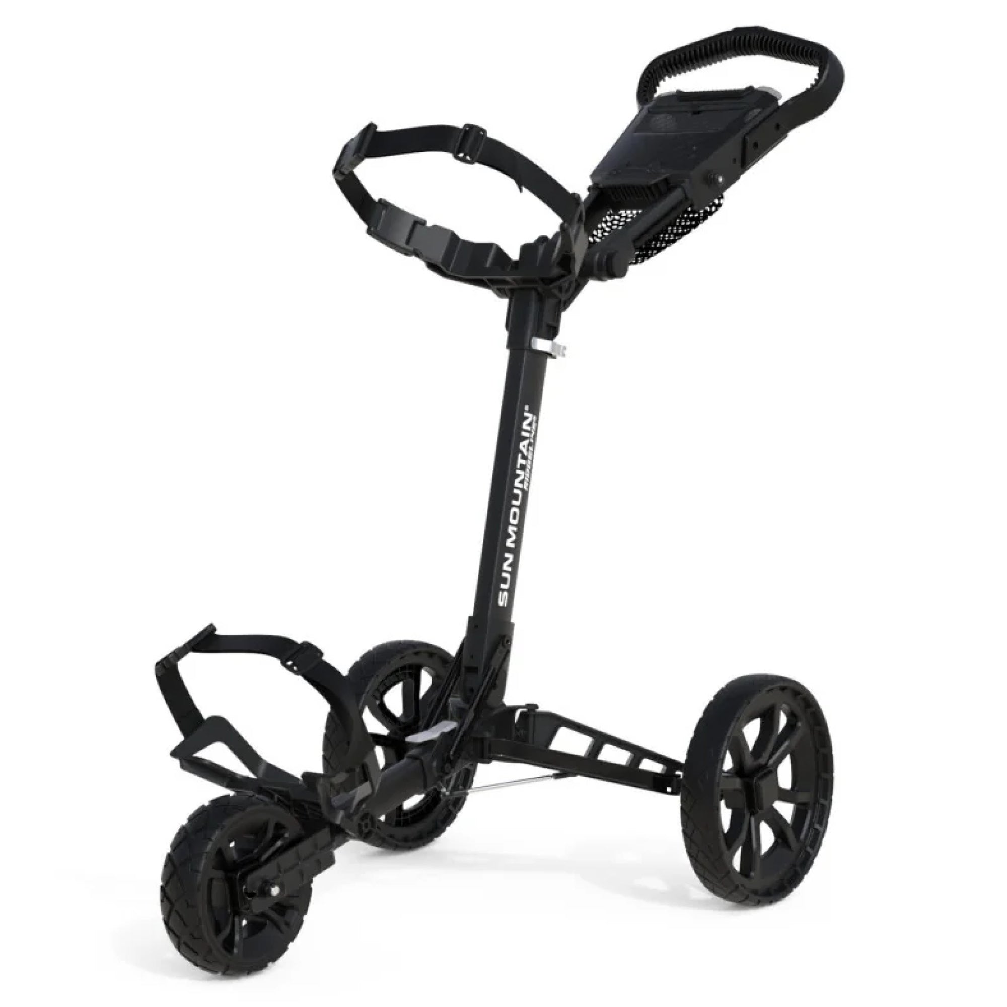 Sun Mountain Ridgeline 3 Golf Push Trolley - Black