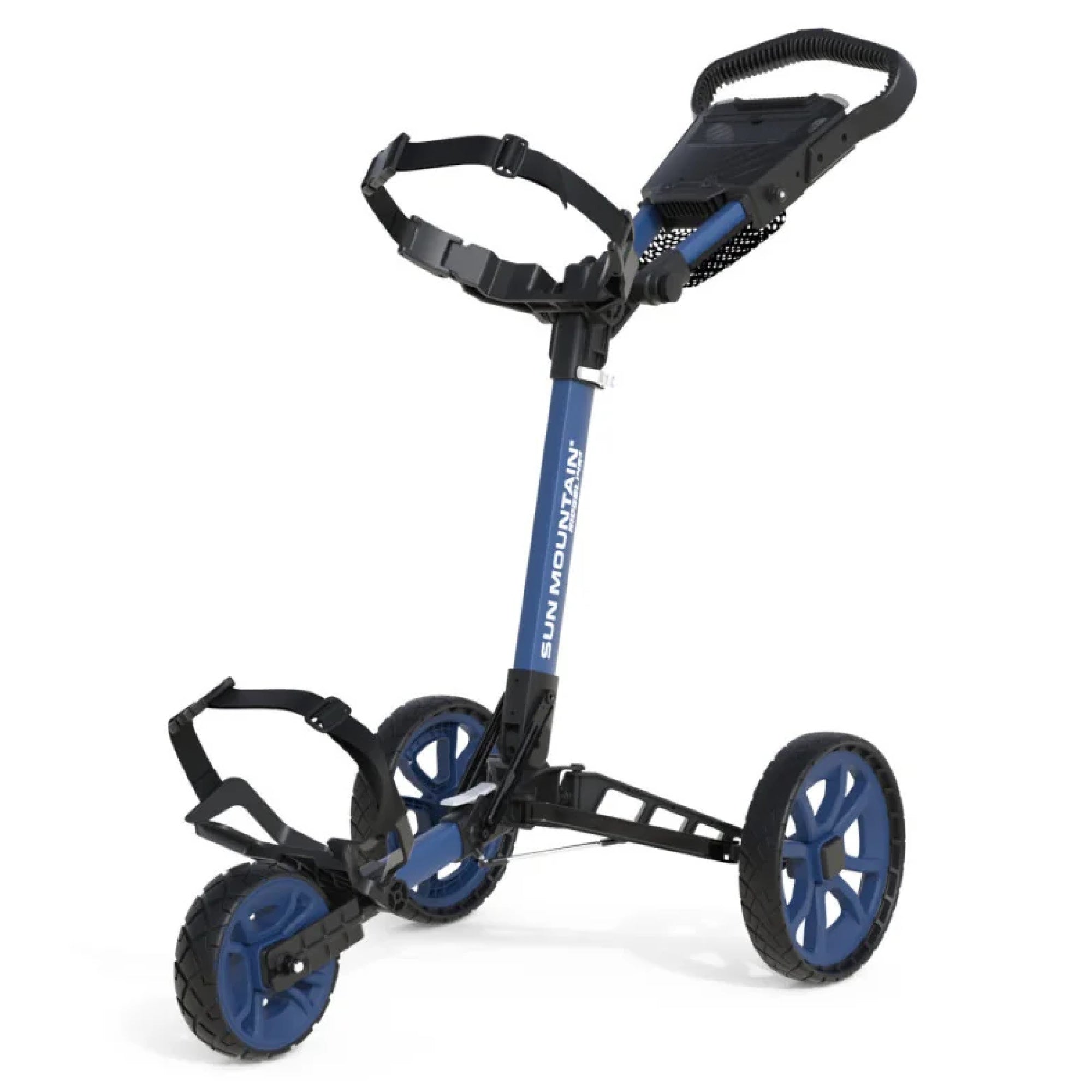 Sun Mountain Ridgeline 3 Golf Push Trolley - Sport Blue