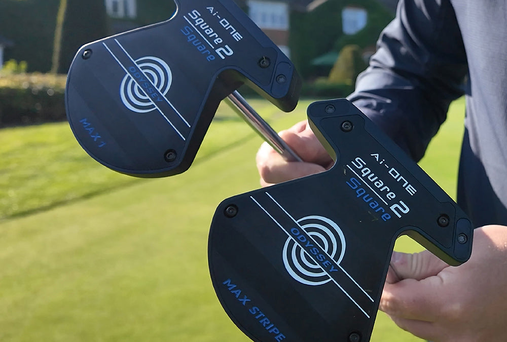 Equipment Reviewed – Odyssey Square 2 Square Max 1 & Max Stripe Putter