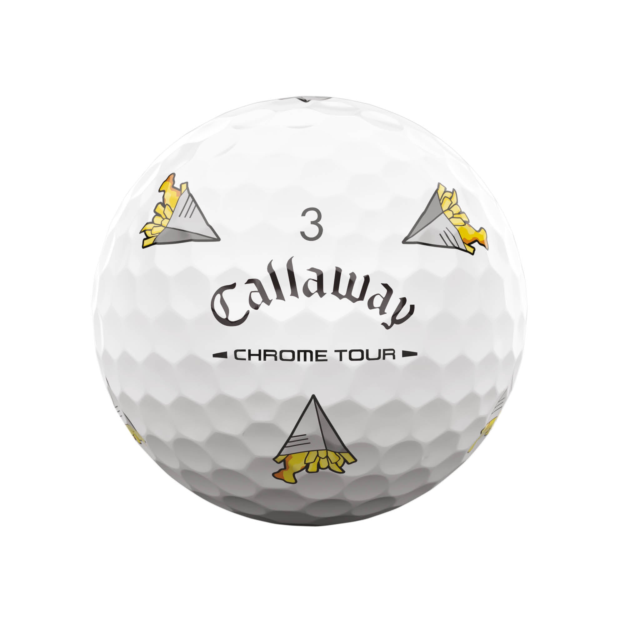 Callaway Chrome Tour Limited Edition July Major Series Golf Balls - White