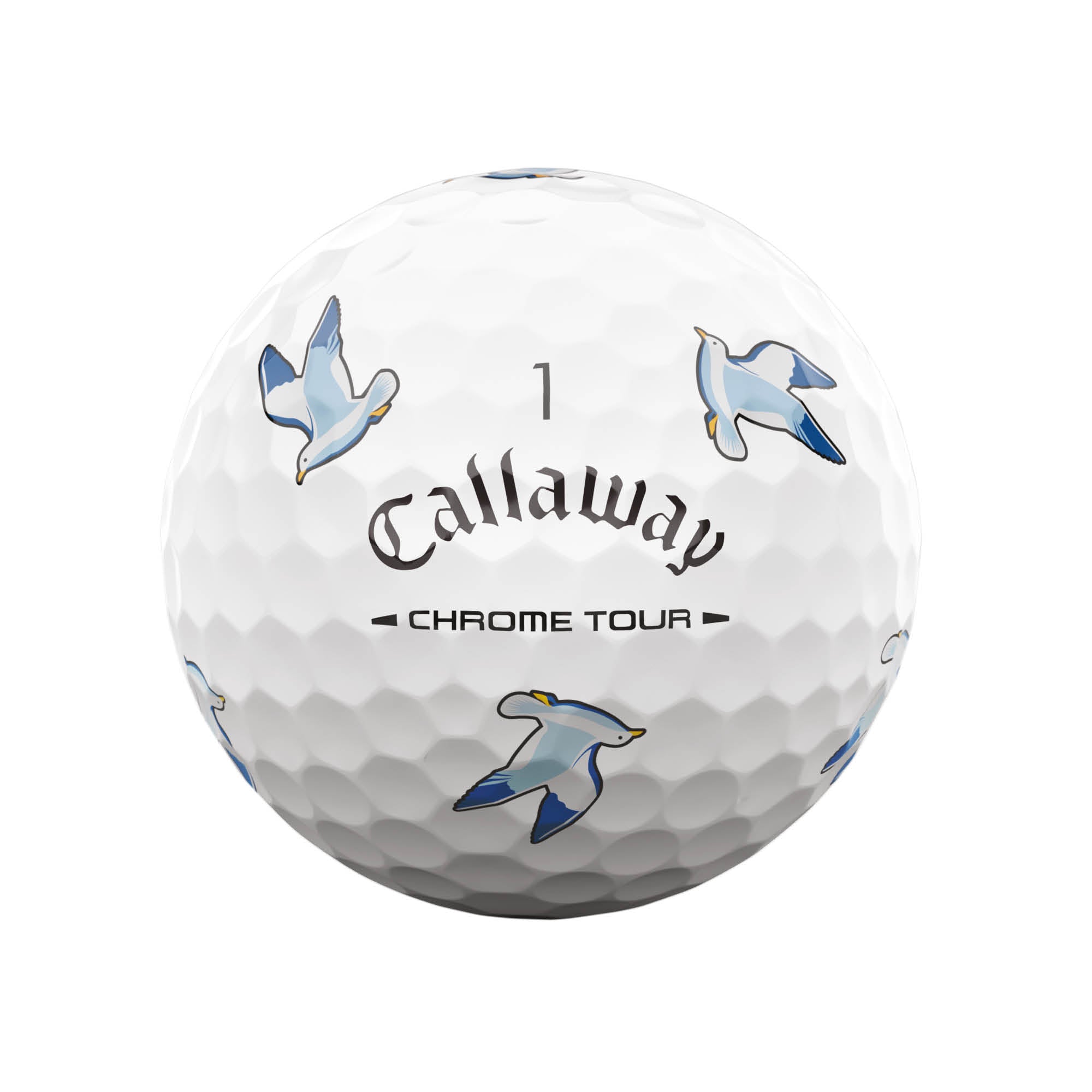 Callaway Chrome Tour Limited Edition July Major Series Golf Balls - White