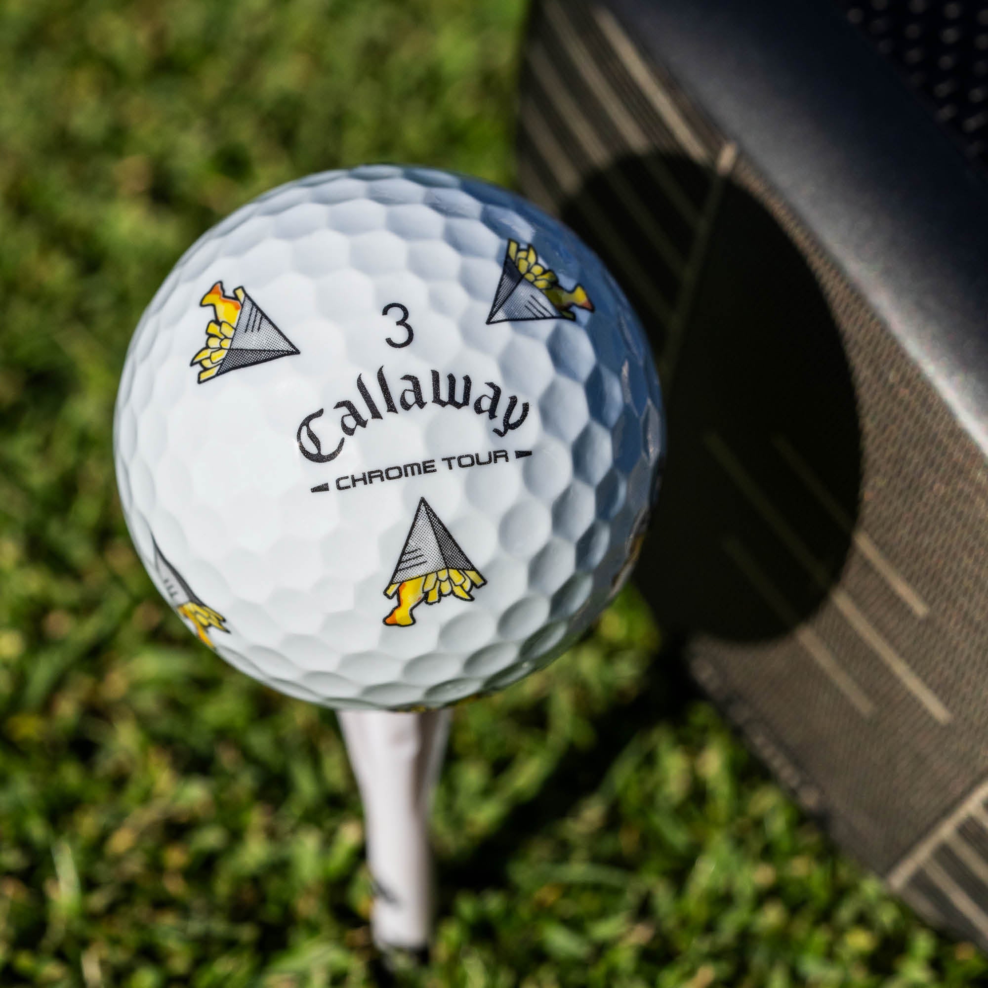 Callaway Chrome Tour Limited Edition July Major Series Golf Balls - White