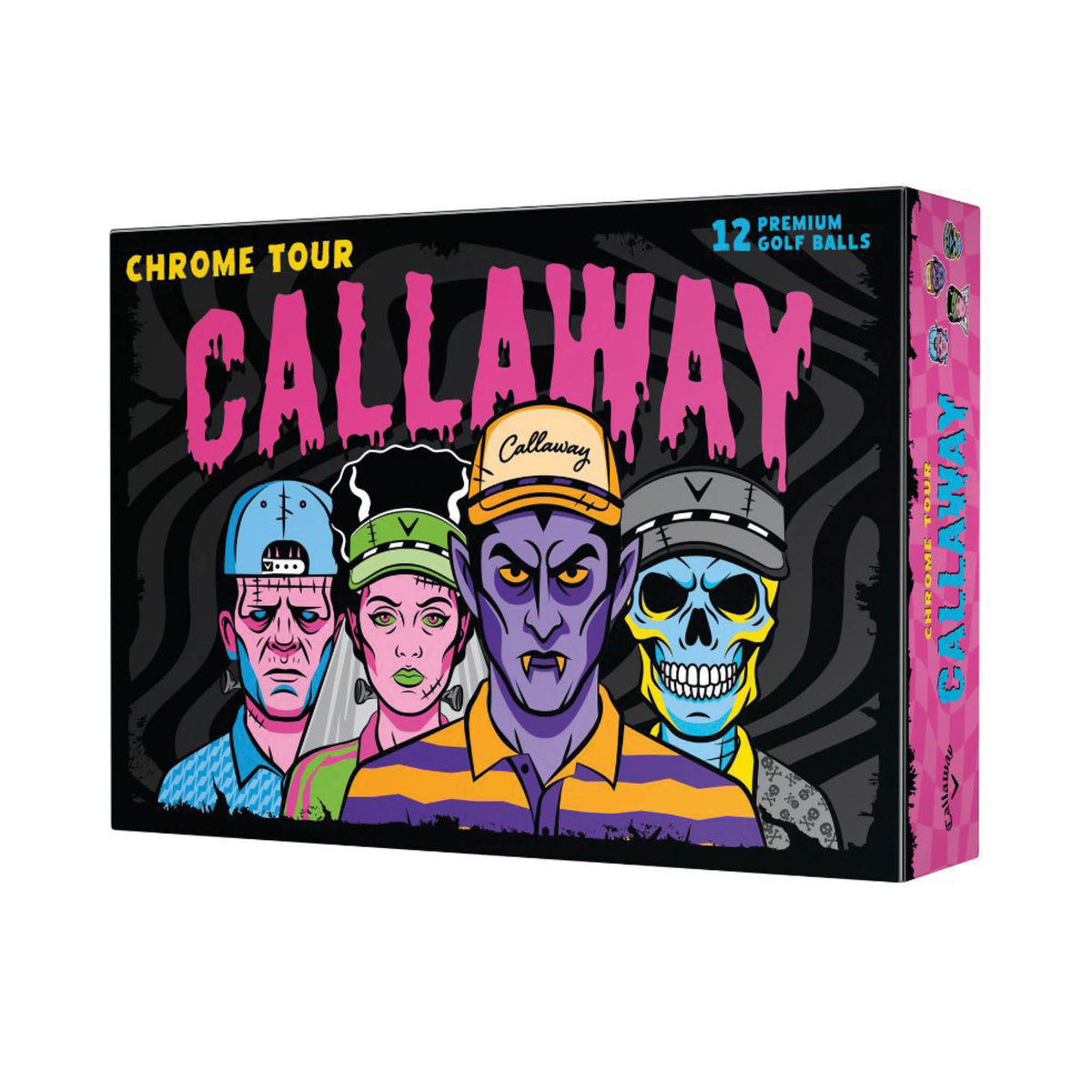 Callaway Chrome Tour Limited Edition Truvis Halloween Golf Balls