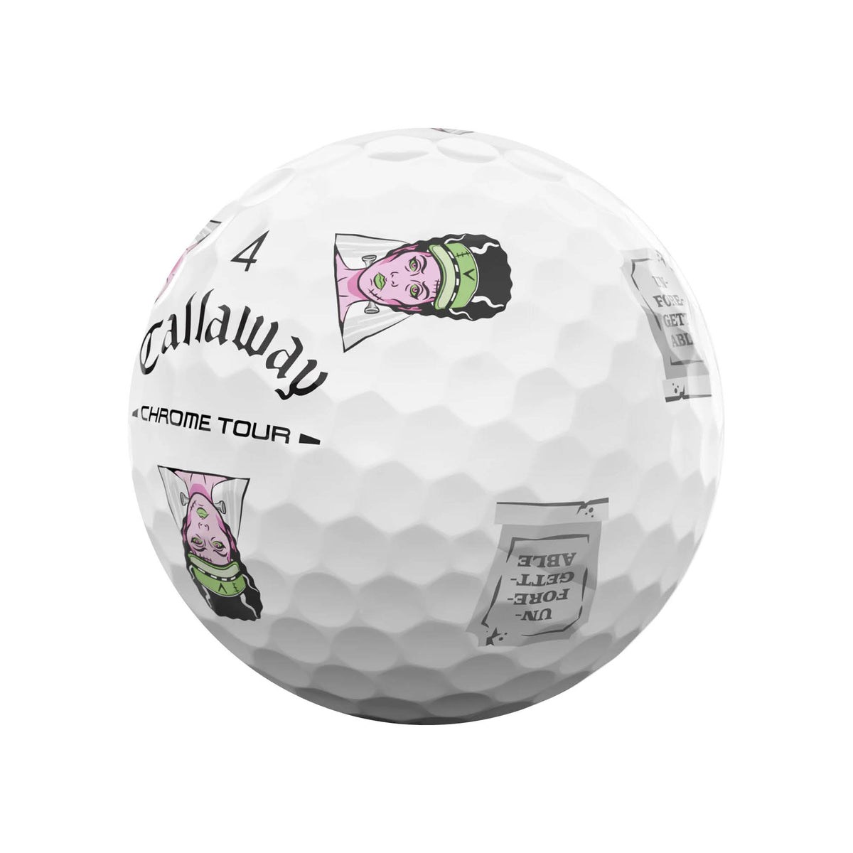 Callaway Chrome Tour Limited Edition Truvis Halloween Golf Balls