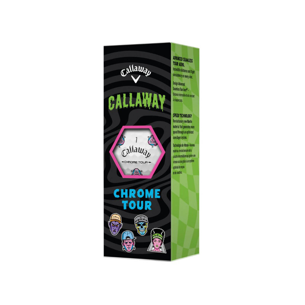 Callaway Chrome Tour Limited Edition Truvis Halloween Golf Balls