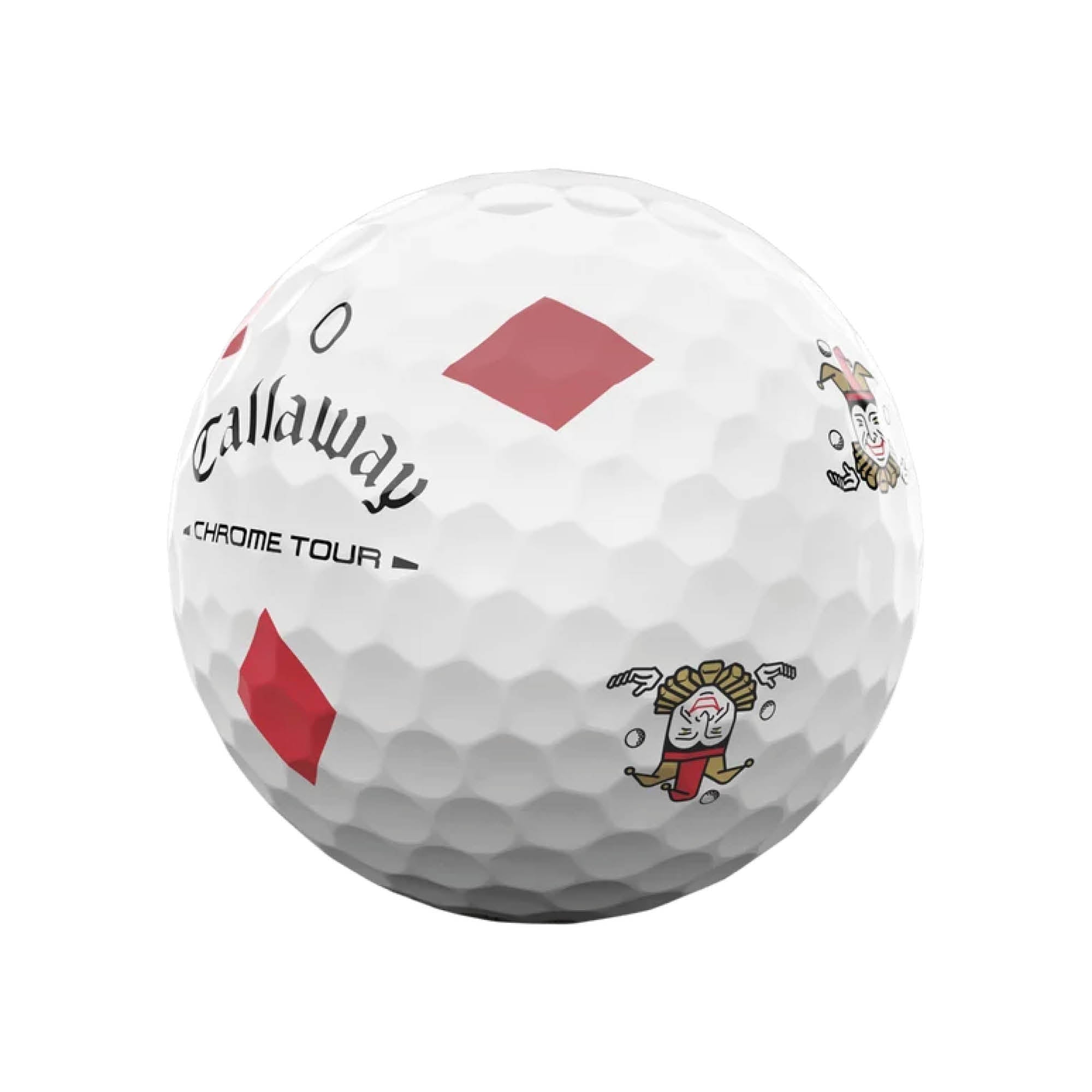 Callaway Chrome Tour Limited Edition Truvis Suits Golf Balls - White