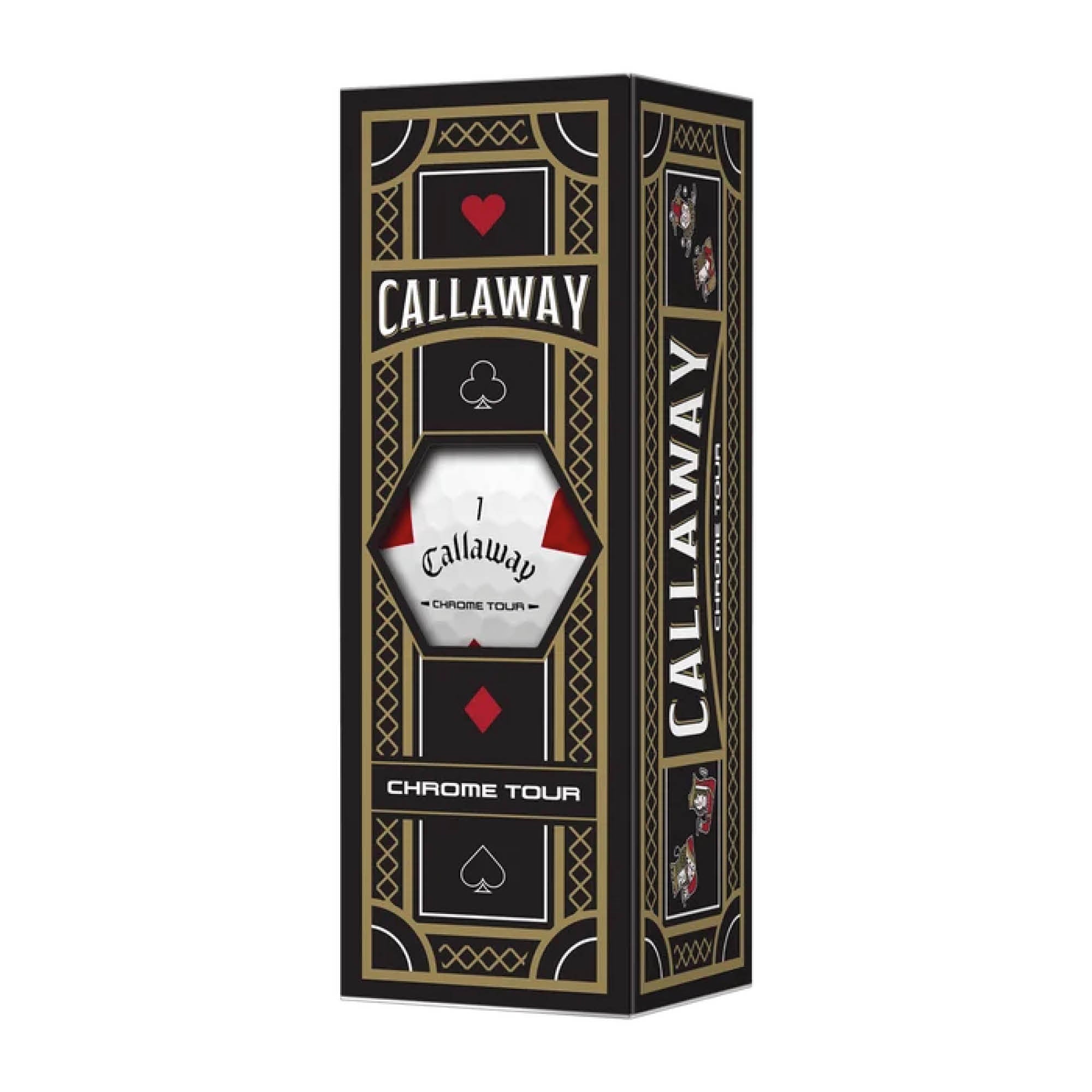 Callaway Chrome Tour Limited Edition Truvis Suits Golf Balls - White