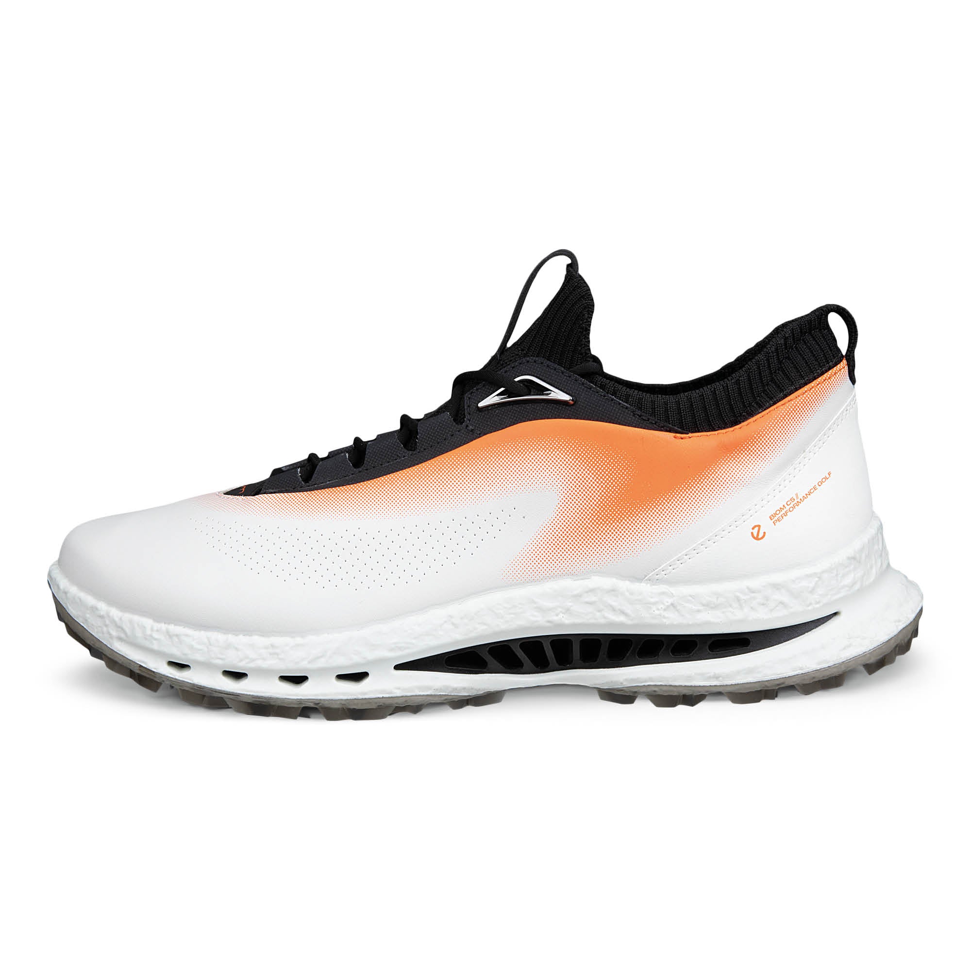 Ecco Biom C5 Lace Gore-Tex Golf Shoes - White & Ibis