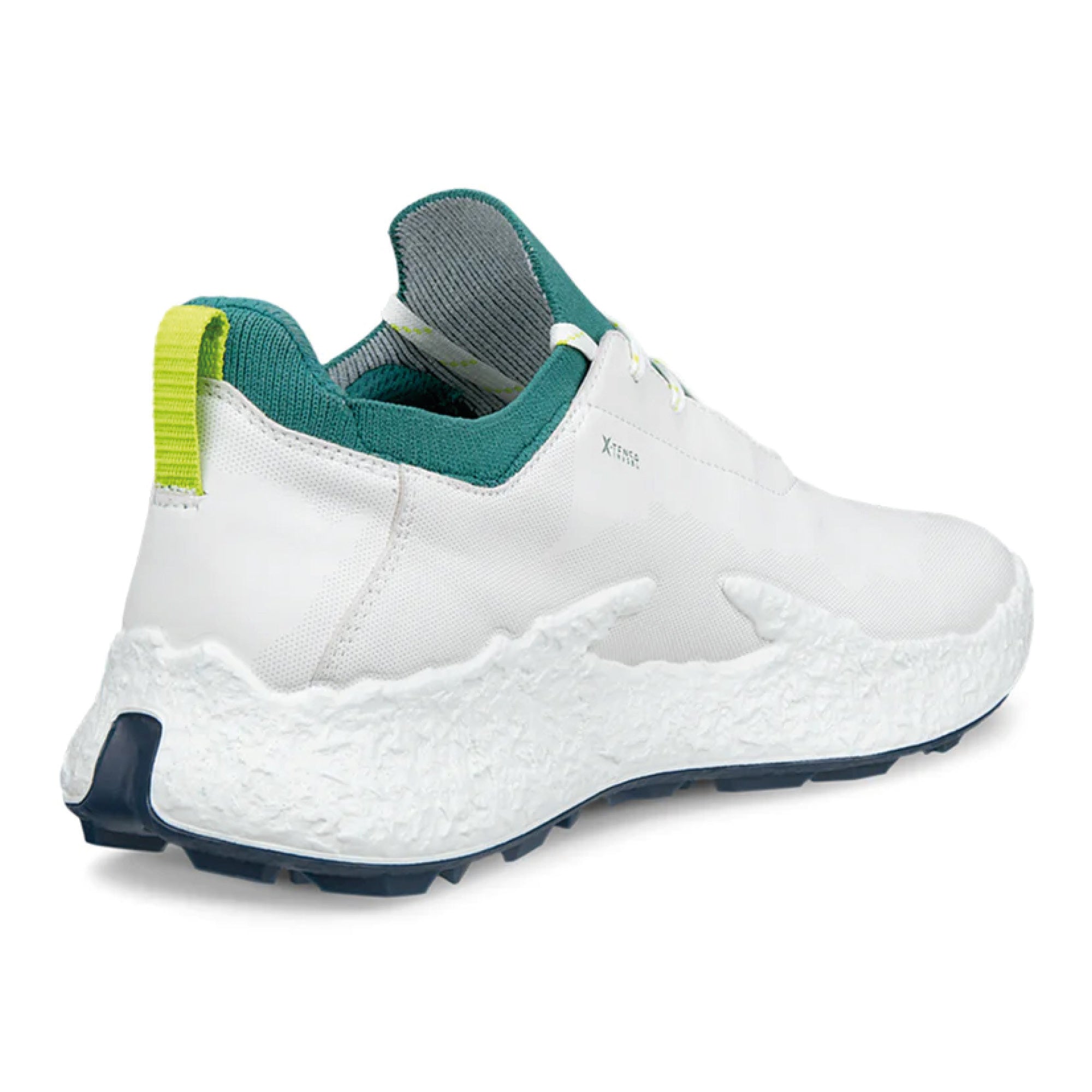 Ecco Golf Biom H5 Lace Golf Shoes - White & Bay Green