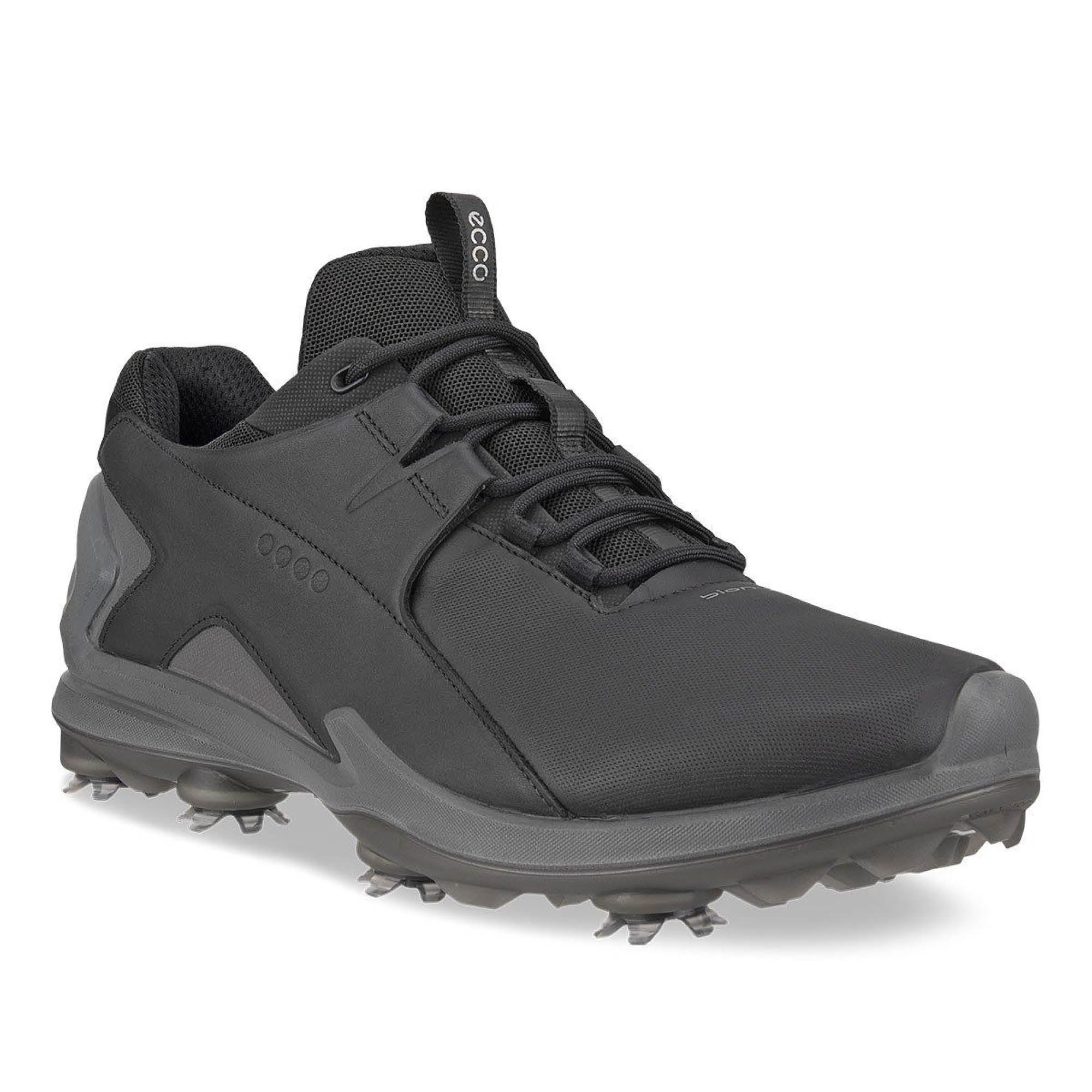 Ecco Biom Tour Spiked Golf Shoes - Black