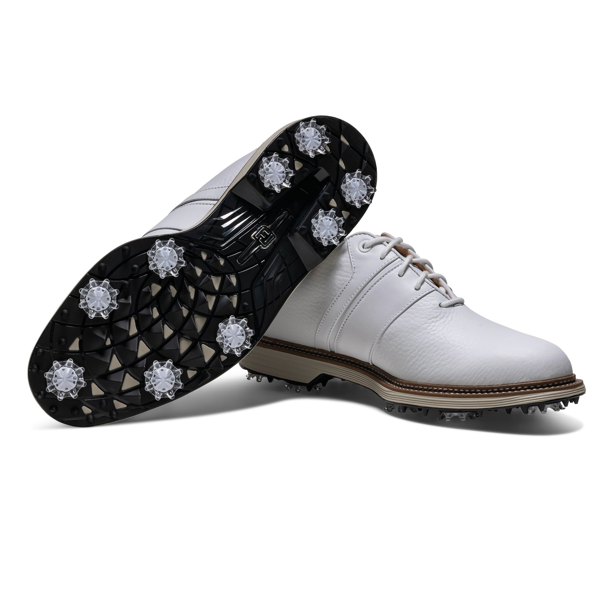 FootJoy Premiere Series Packard Golf Shoes - White, White & White