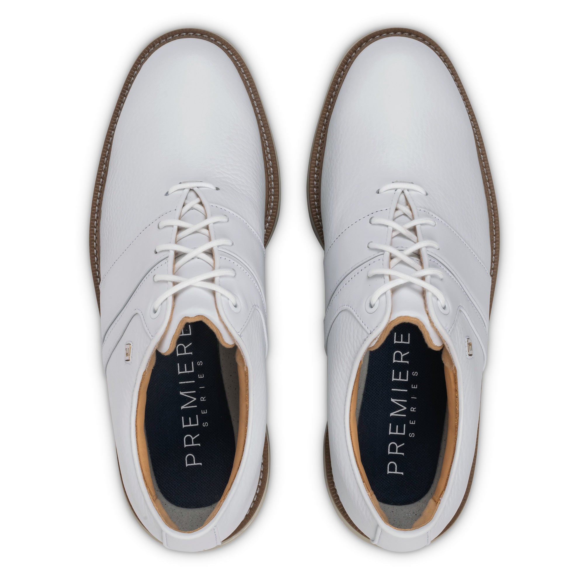 FootJoy Premiere Series Packard Golf Shoes - White, White & White