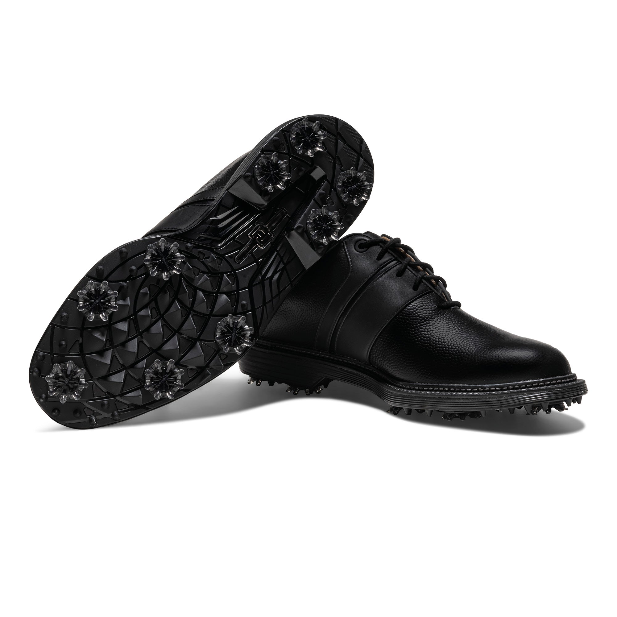 FootJoy Premiere Series Packard Golf Shoes - Black, Black & Dark Grey