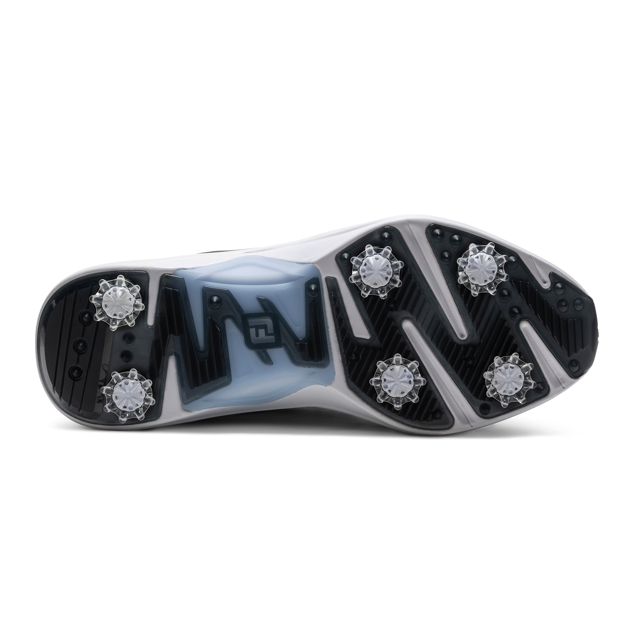 FootJoy Hyperflex Golf Shoes - White, Blue & Black