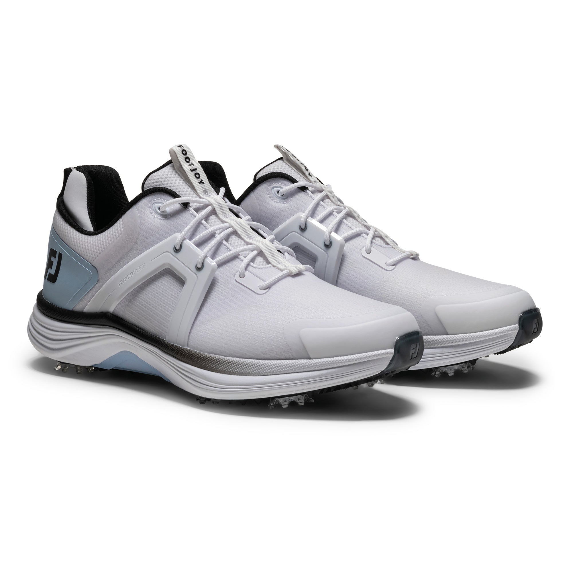 FootJoy Hyperflex Golf Shoes - White, Blue & Black