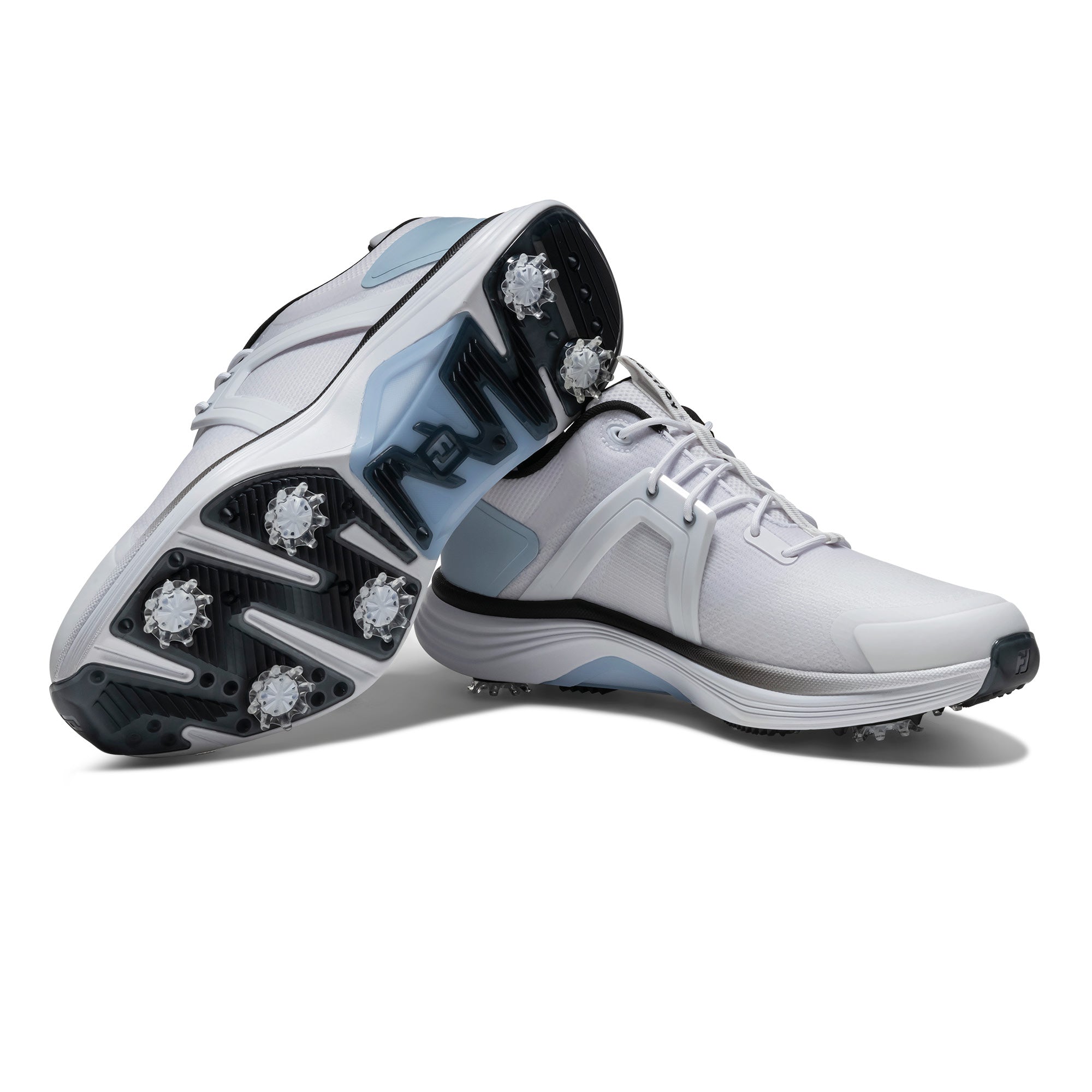 FootJoy Hyperflex Golf Shoes - White, Blue & Black