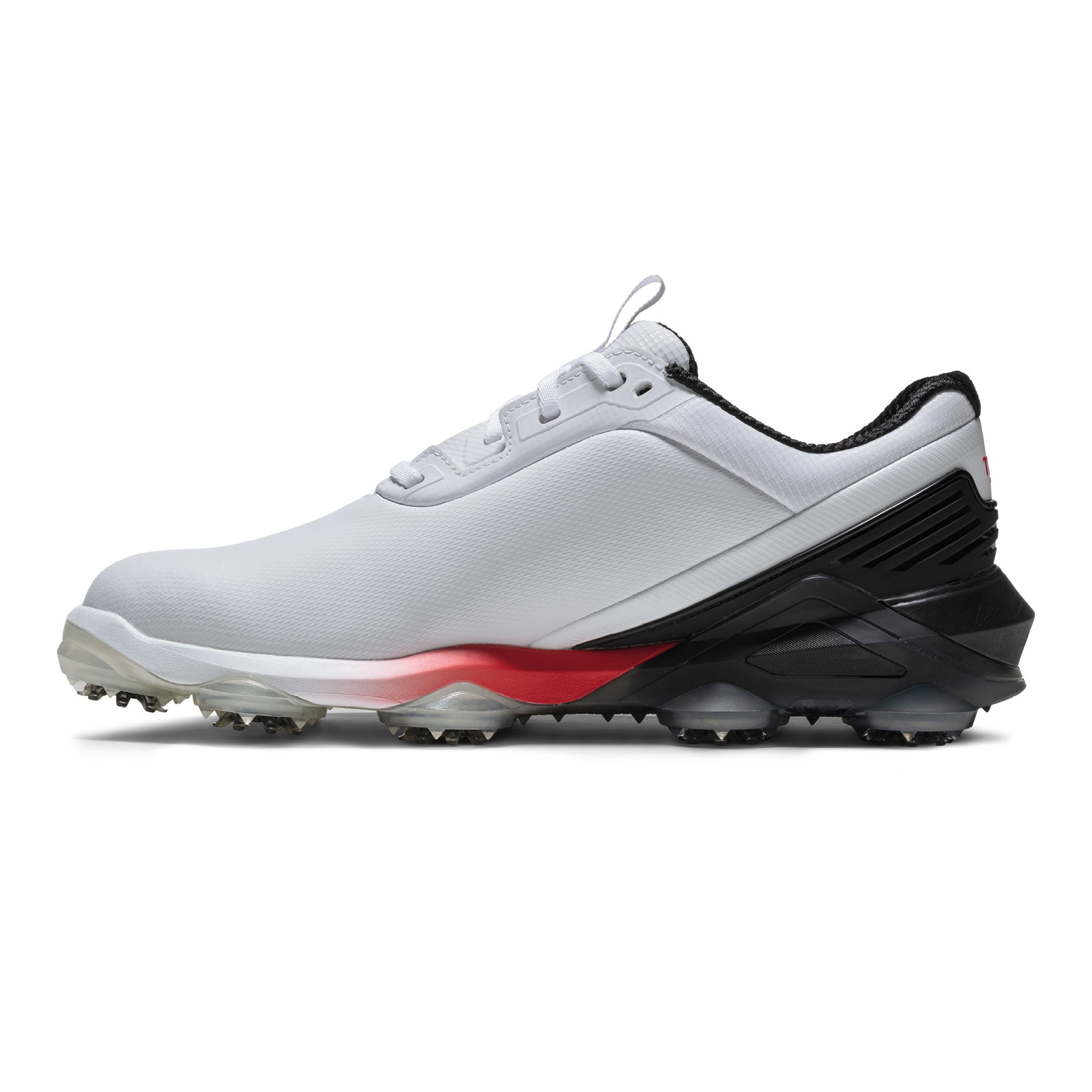 FootJoy Tour Alpha Golf Shoes - White, Black & Red