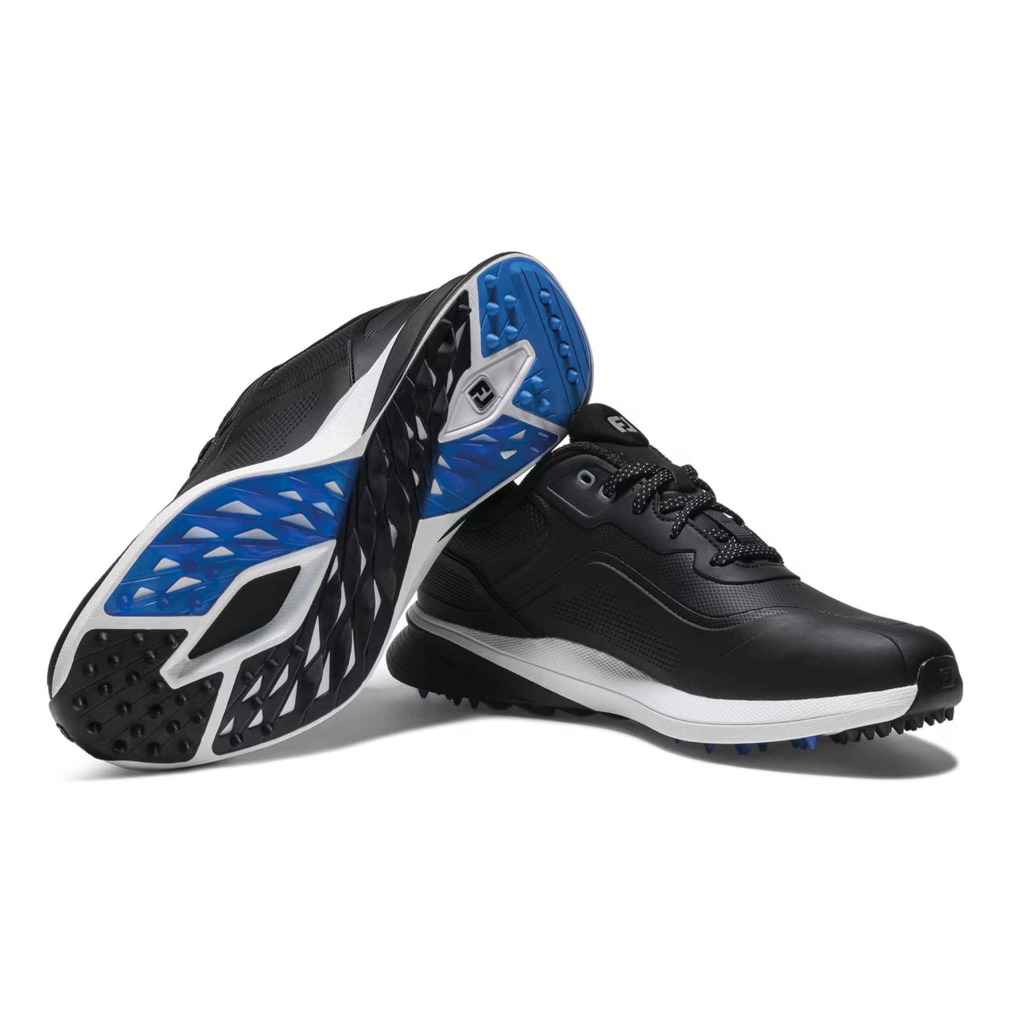 Footjoy Pro/SL Spikeless Golf Shoes - Black, White & Grey