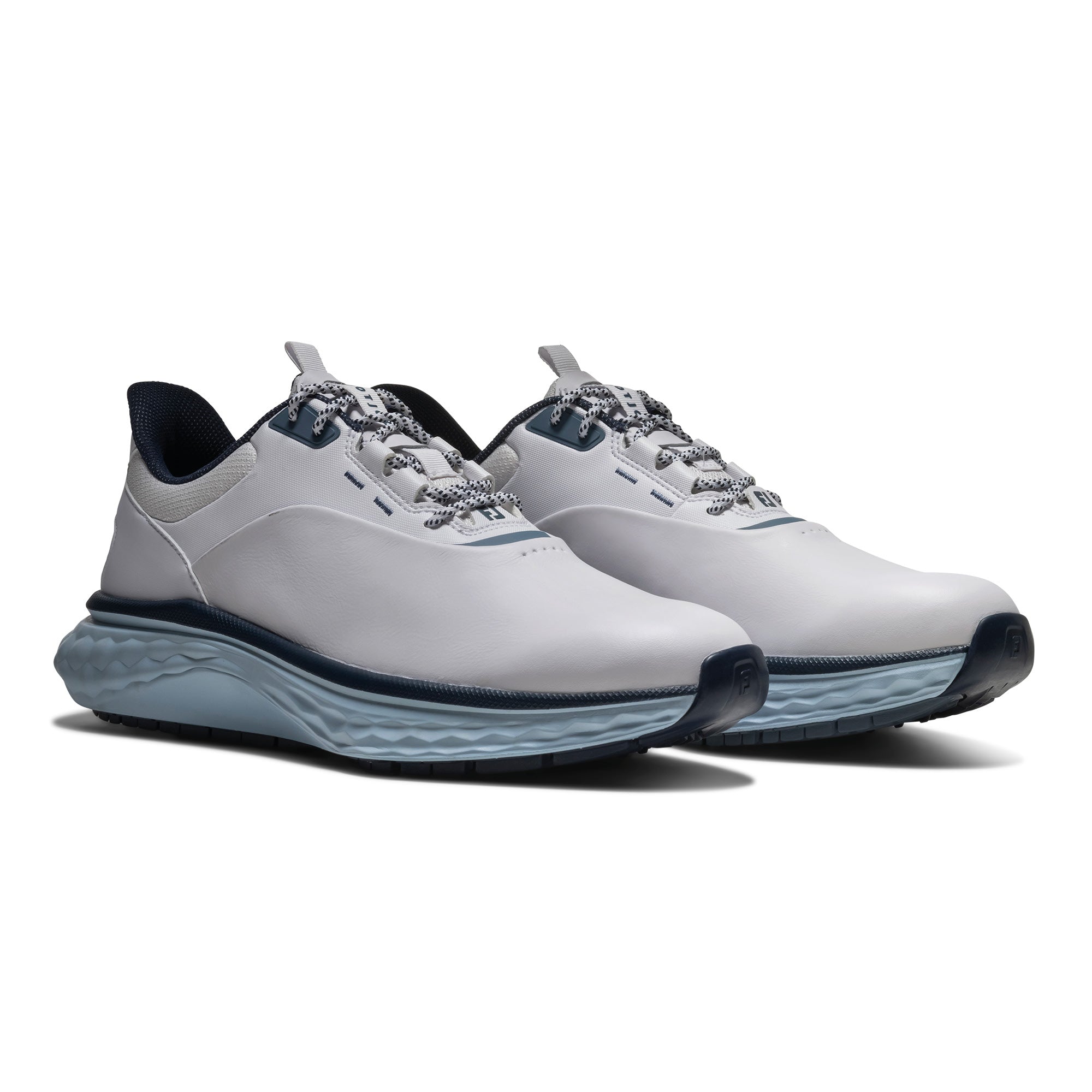 FootJoy Quantum Golf Shoes - White, Navy & Blue