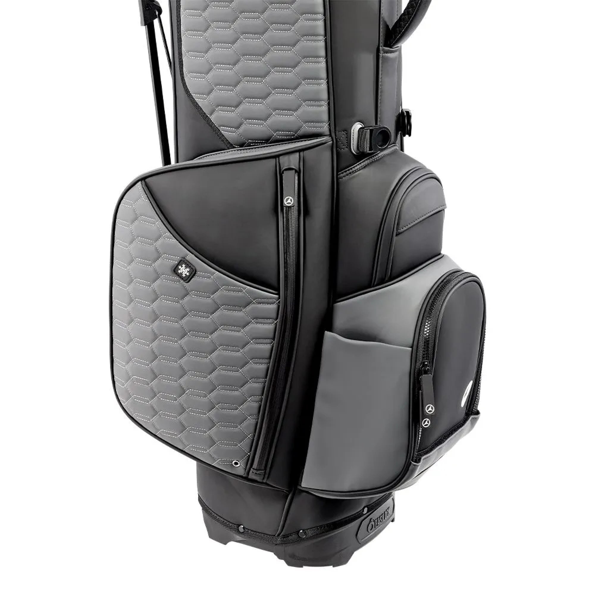Motocaddy EliteFlex Golf Stand Bag - Charcoal & Black