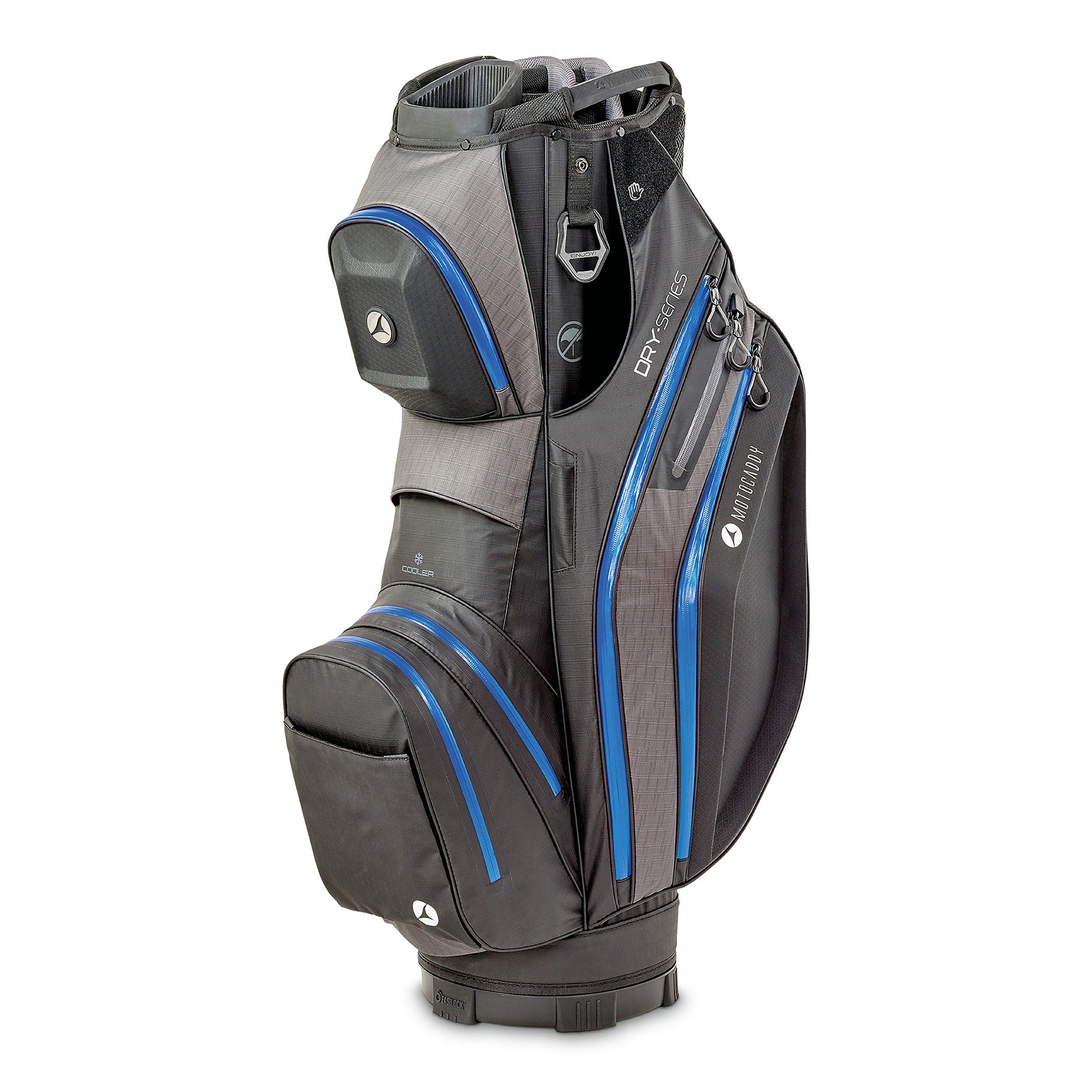 Motocaddy Dry Series Golf Cart Bag - Black & Blue