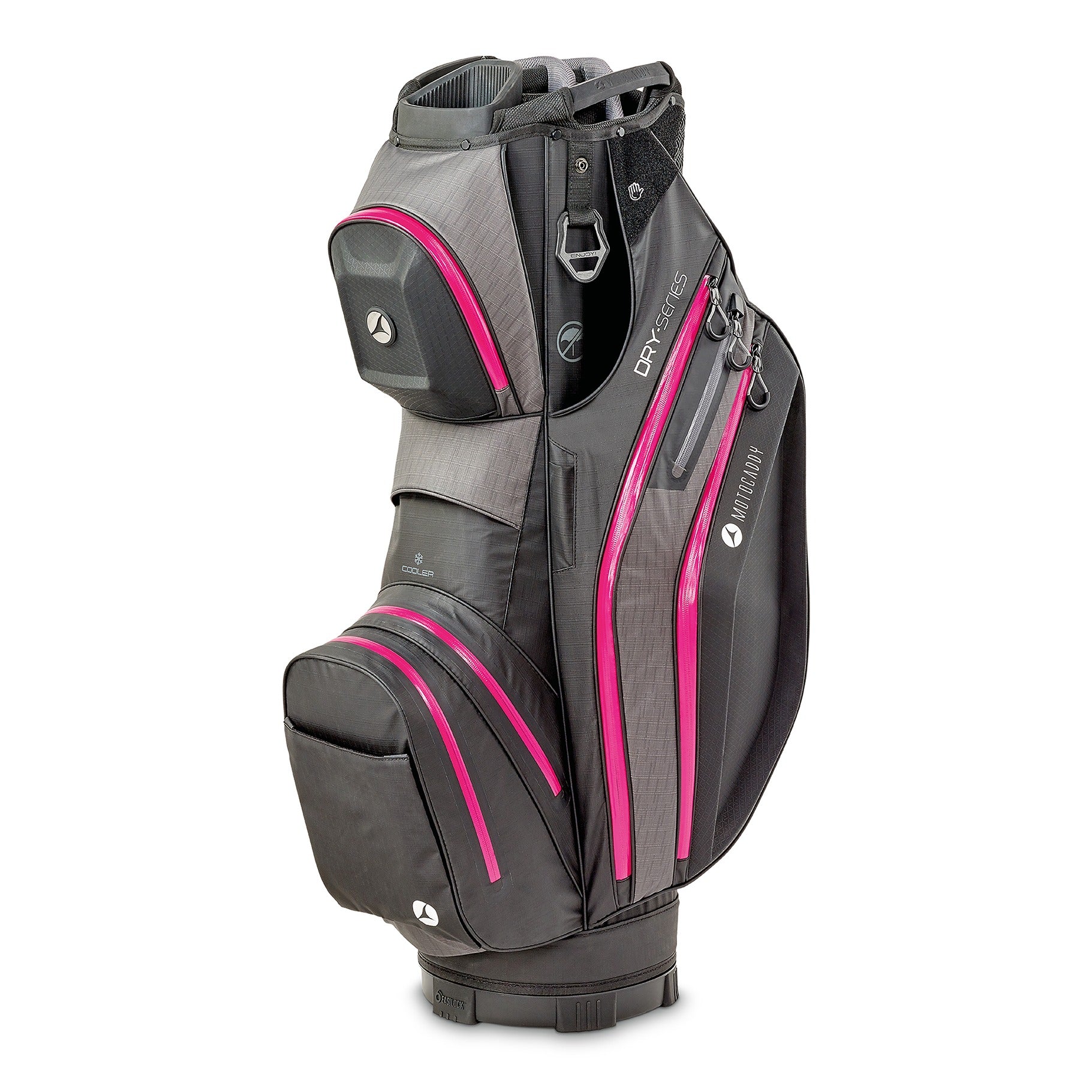 Motocaddy Dry Series Golf Cart Bag - Black & Fuchsia