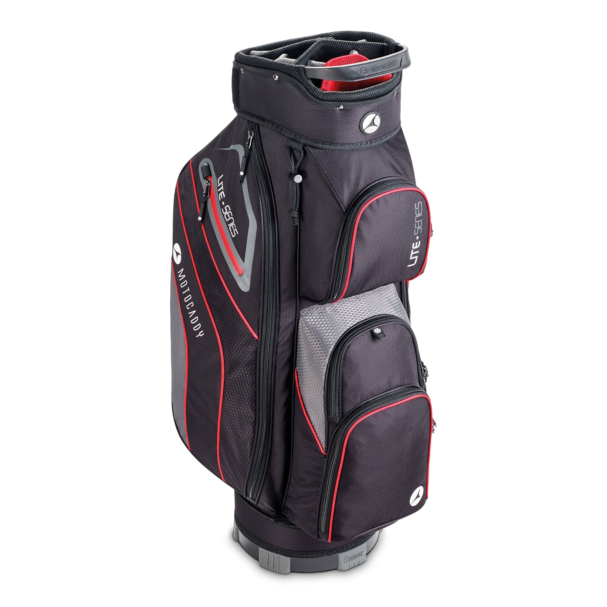 Motocaddy Lite Series Golf Cart Bag - Black & Red