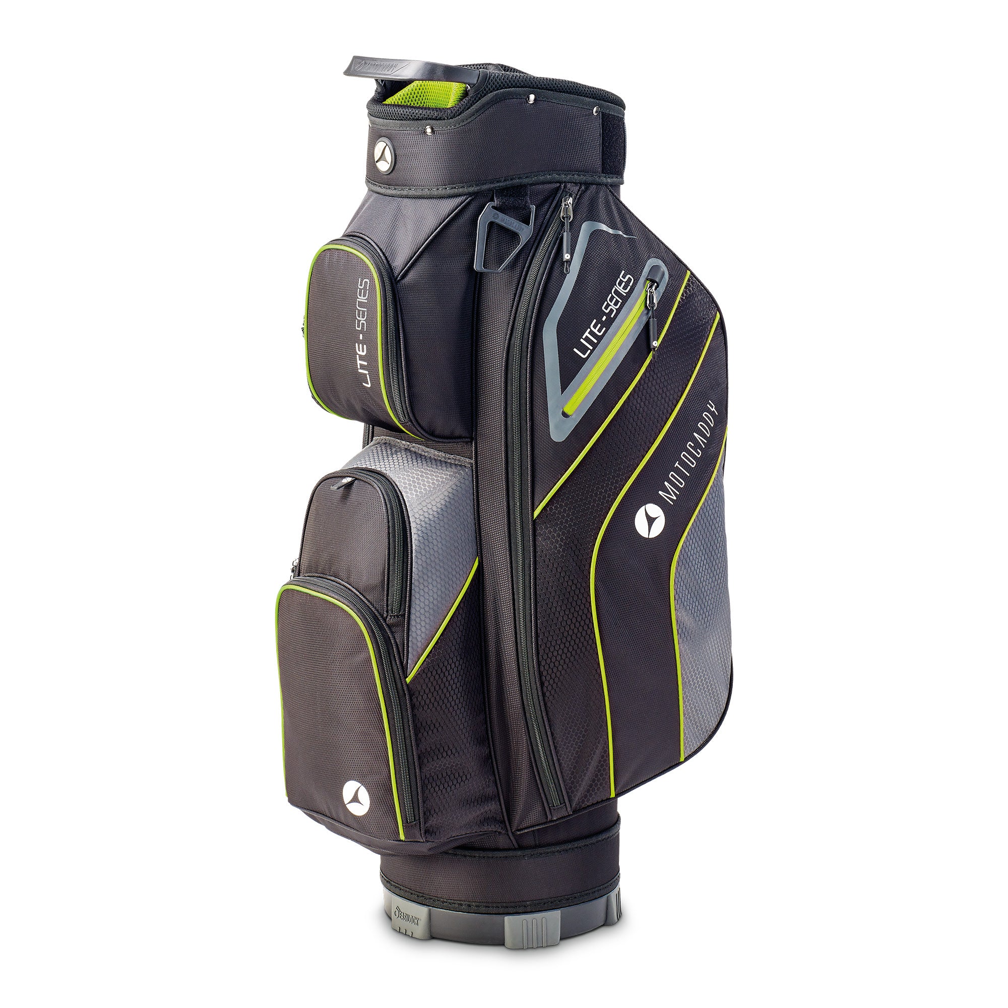 Motocaddy Lite Series Golf Cart Bag - Black & Lime