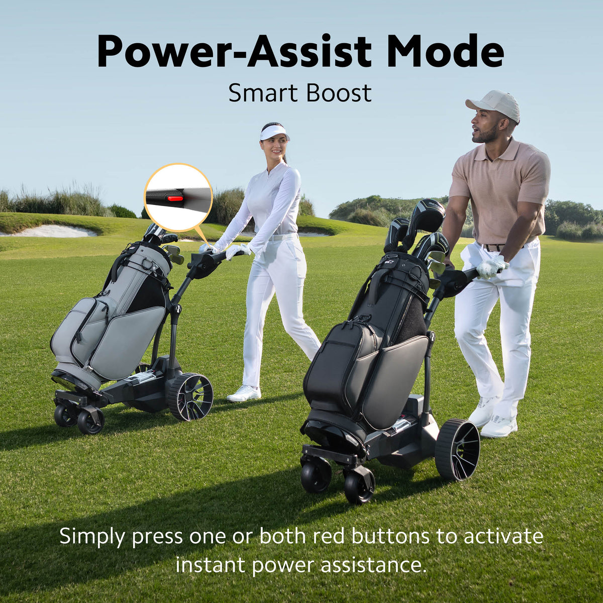 Navee Birdie 3X Follow Remote Electric Golf Trolley - 36 Hole battery
