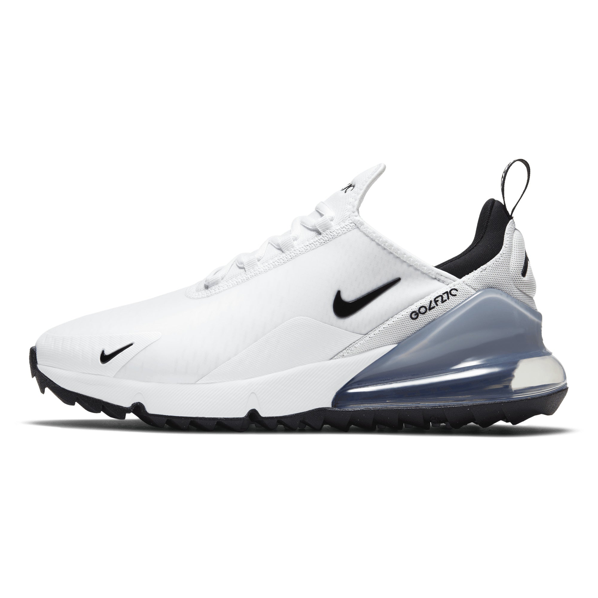 Nike Air Max 270 G Golf Shoe - White, Pure Platinum & Black