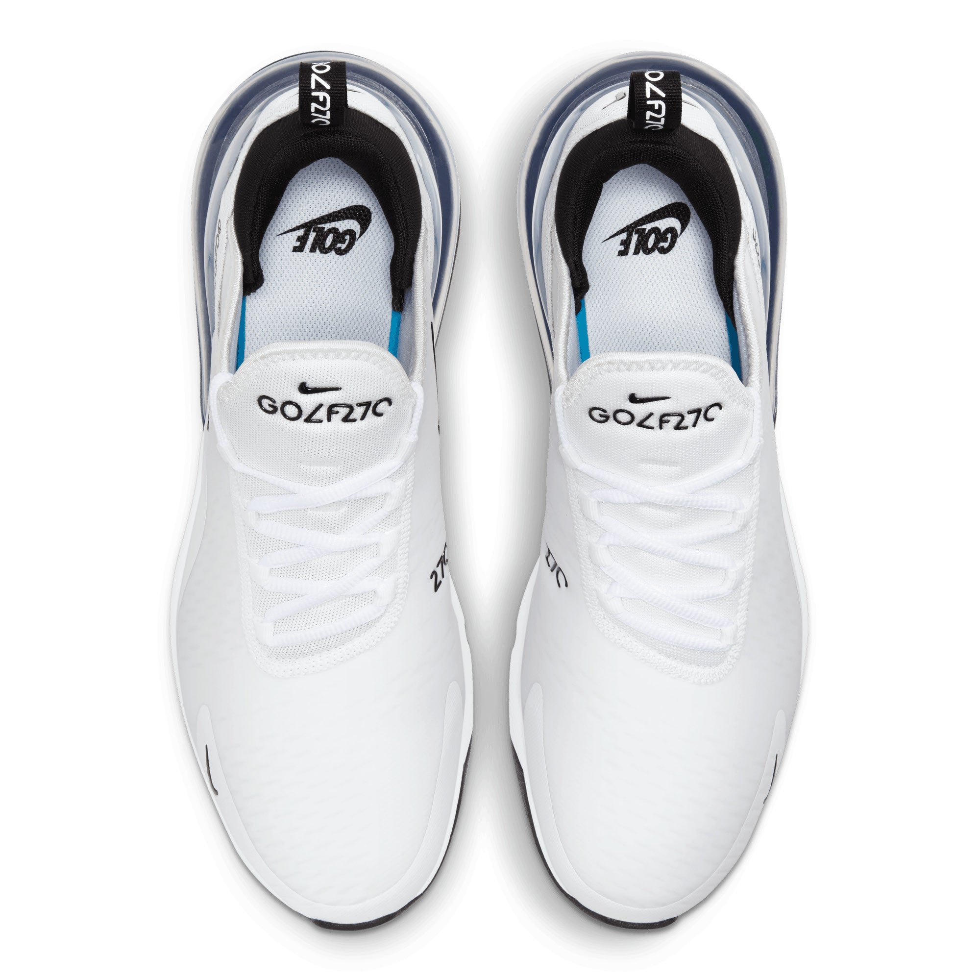 Nike Air Max 270 G Golf Shoe - White, Pure Platinum & Black