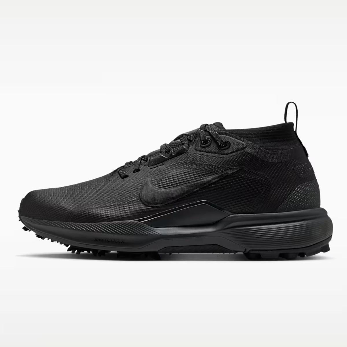 Nike Pegasus 1 G Gore-Tex Waterproof Spiked Golf Shoes - Black, Black & Dark Smoke