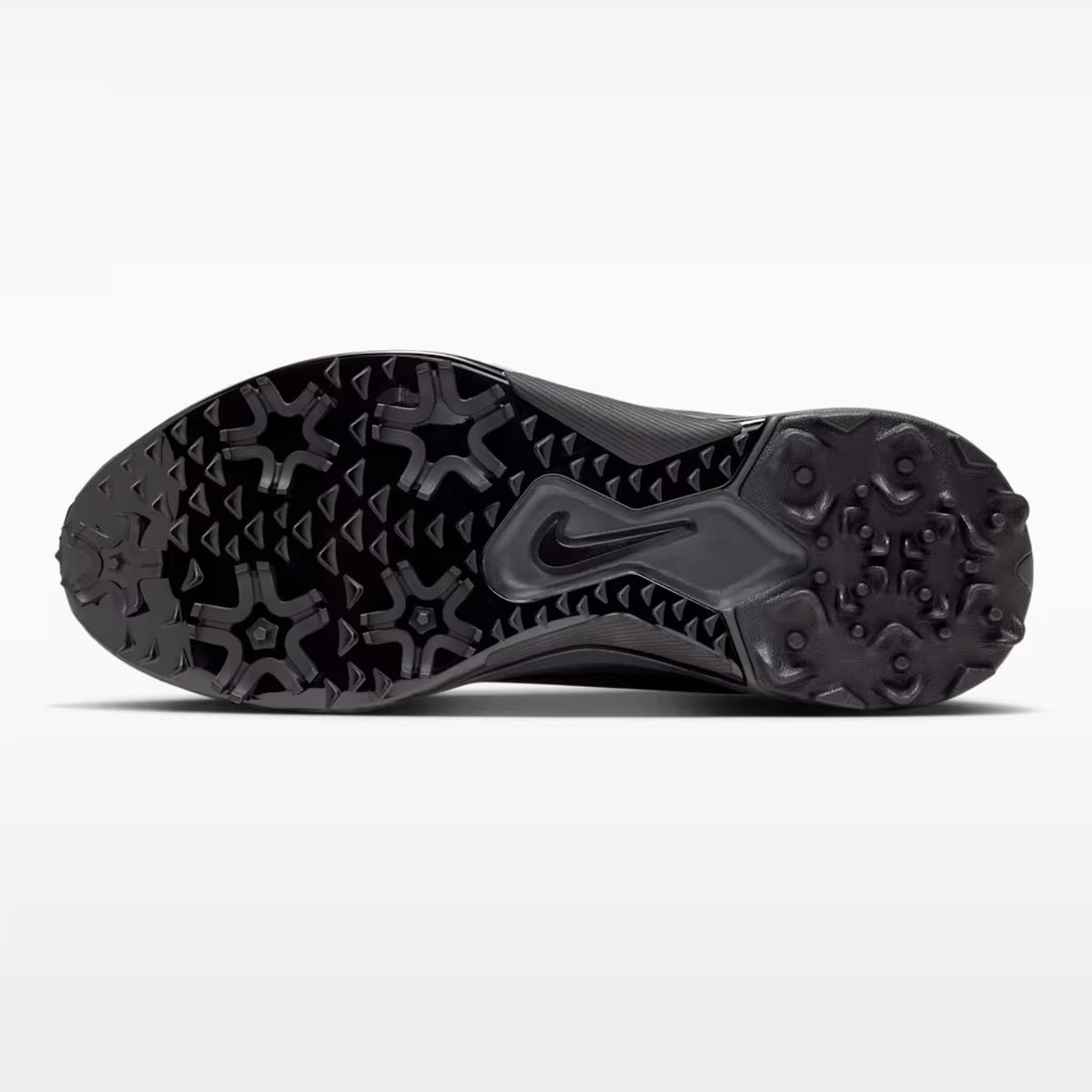 Nike Pegasus 1 G Gore-Tex Waterproof Spiked Golf Shoes - Black, Black & Dark Smoke