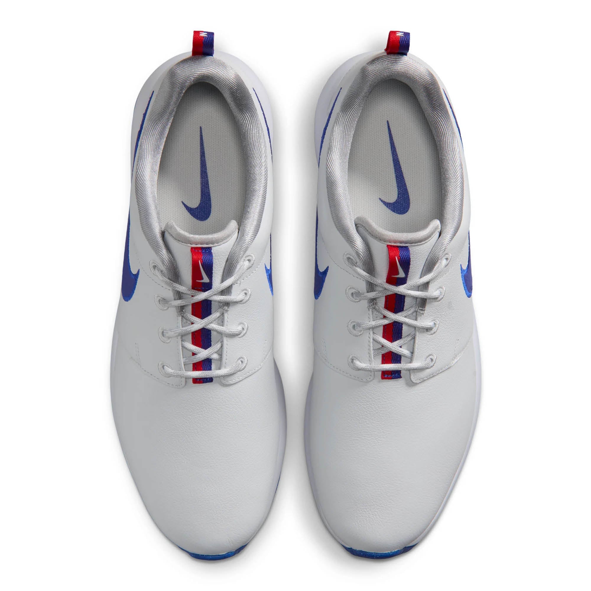 Nike Air Max Roshe G Premium Golf Shoes - Off White, Old Royal & White