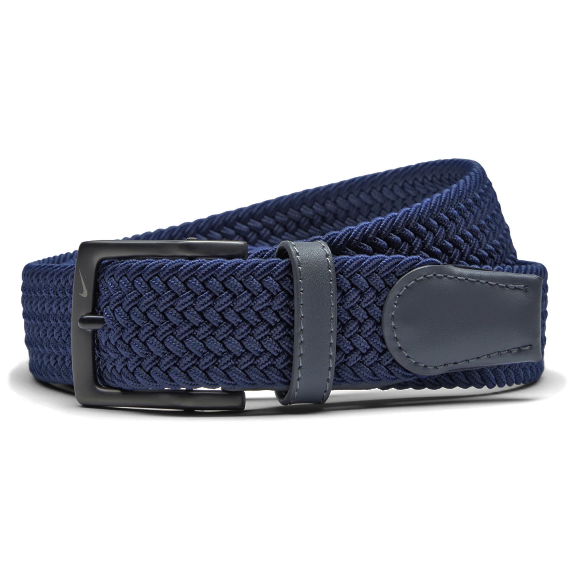 Nike Tour Stretch Woven Golf Belt - Midnight Navy