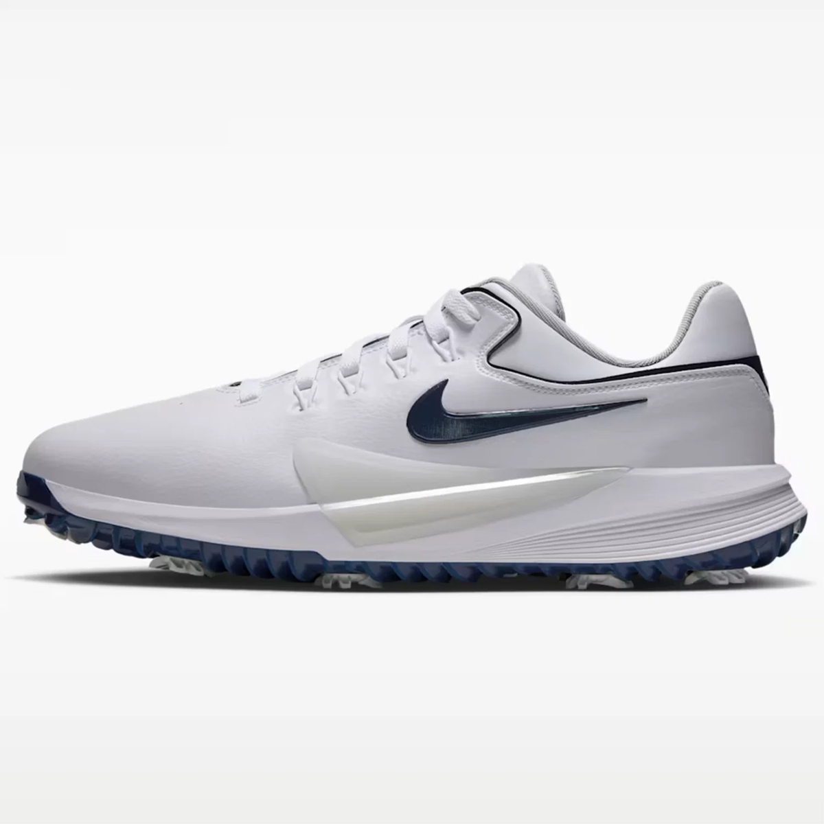 Nike Victory Pro 4 Golf Shoes - White & Midnight Navy