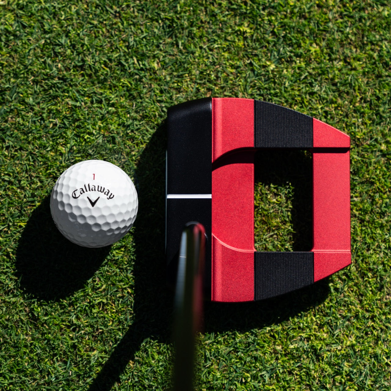 Odyssey Square-To-Square Tri-Hot Jailbird SB Golf Putter - Right Handed