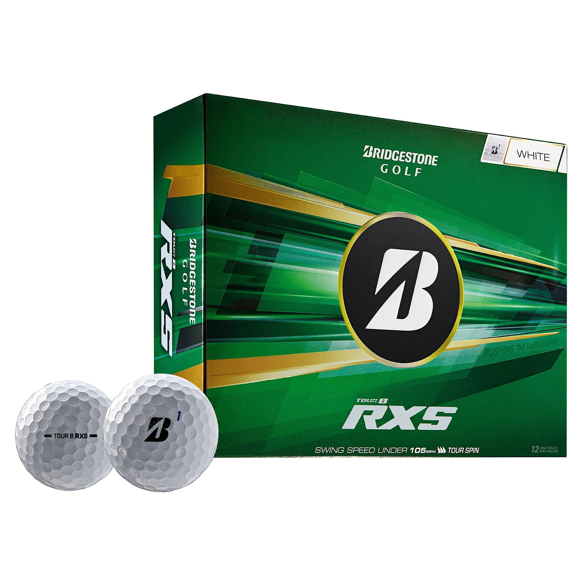 Bridgestone Tour B RXS Golf Balls - White