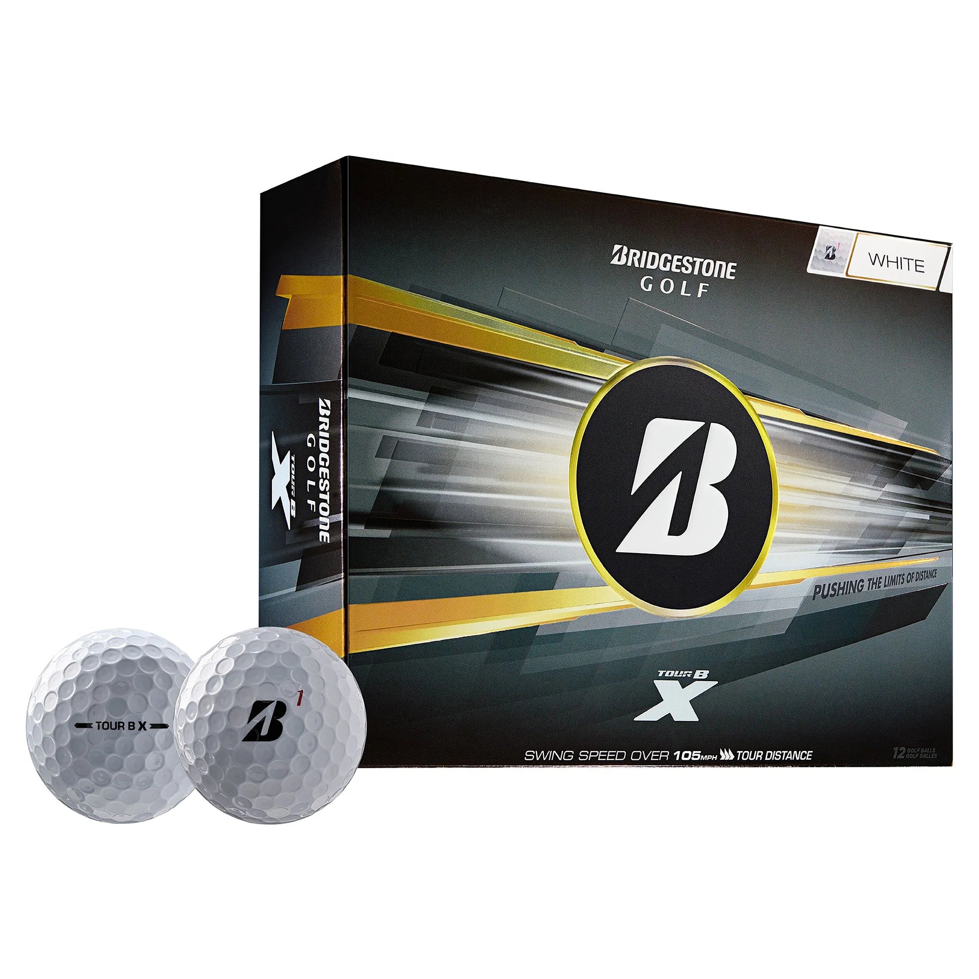 Bridgestone Tour B X Golf Balls - White