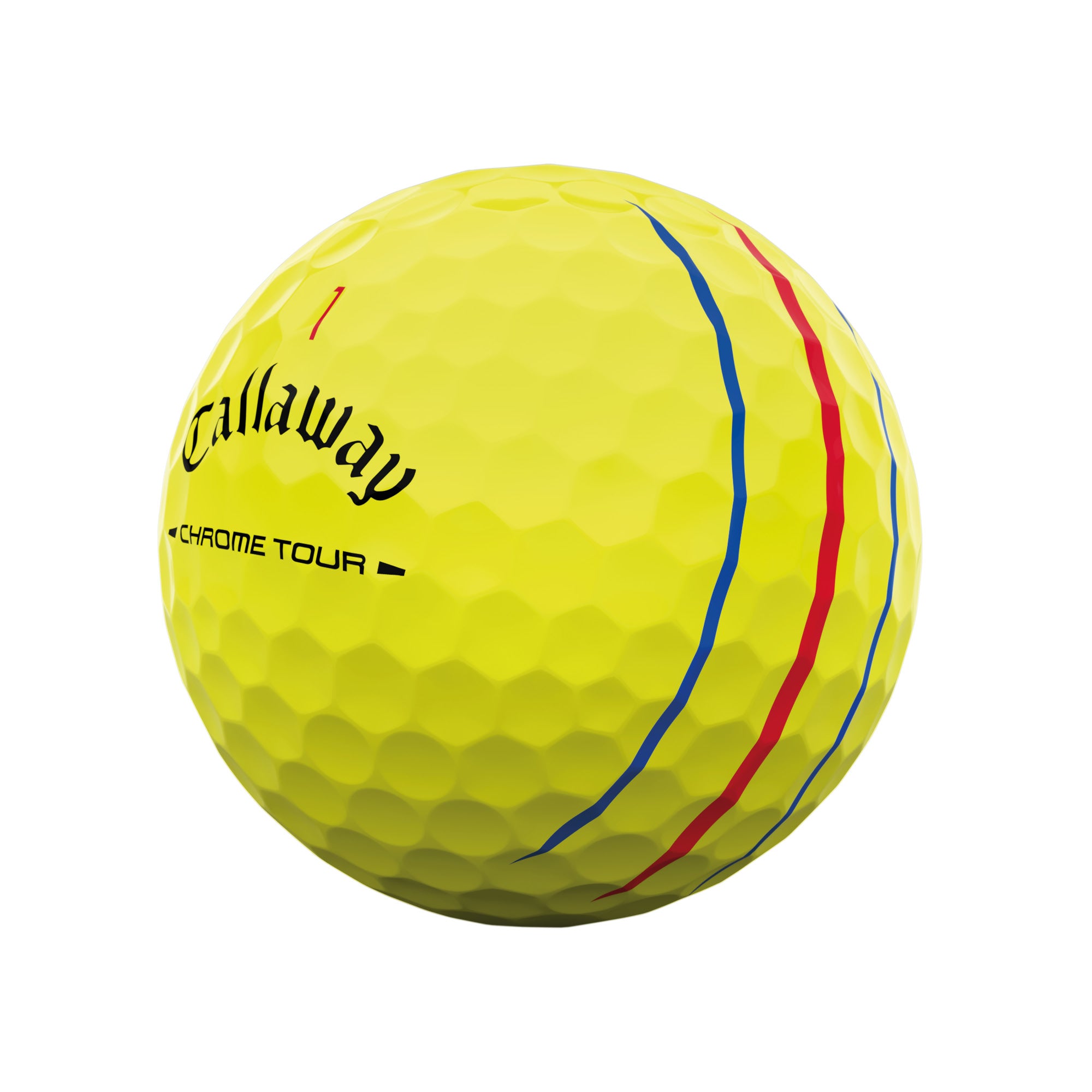 Callaway Chrome Tour Triple Track Golf Balls 2026 - Yellow