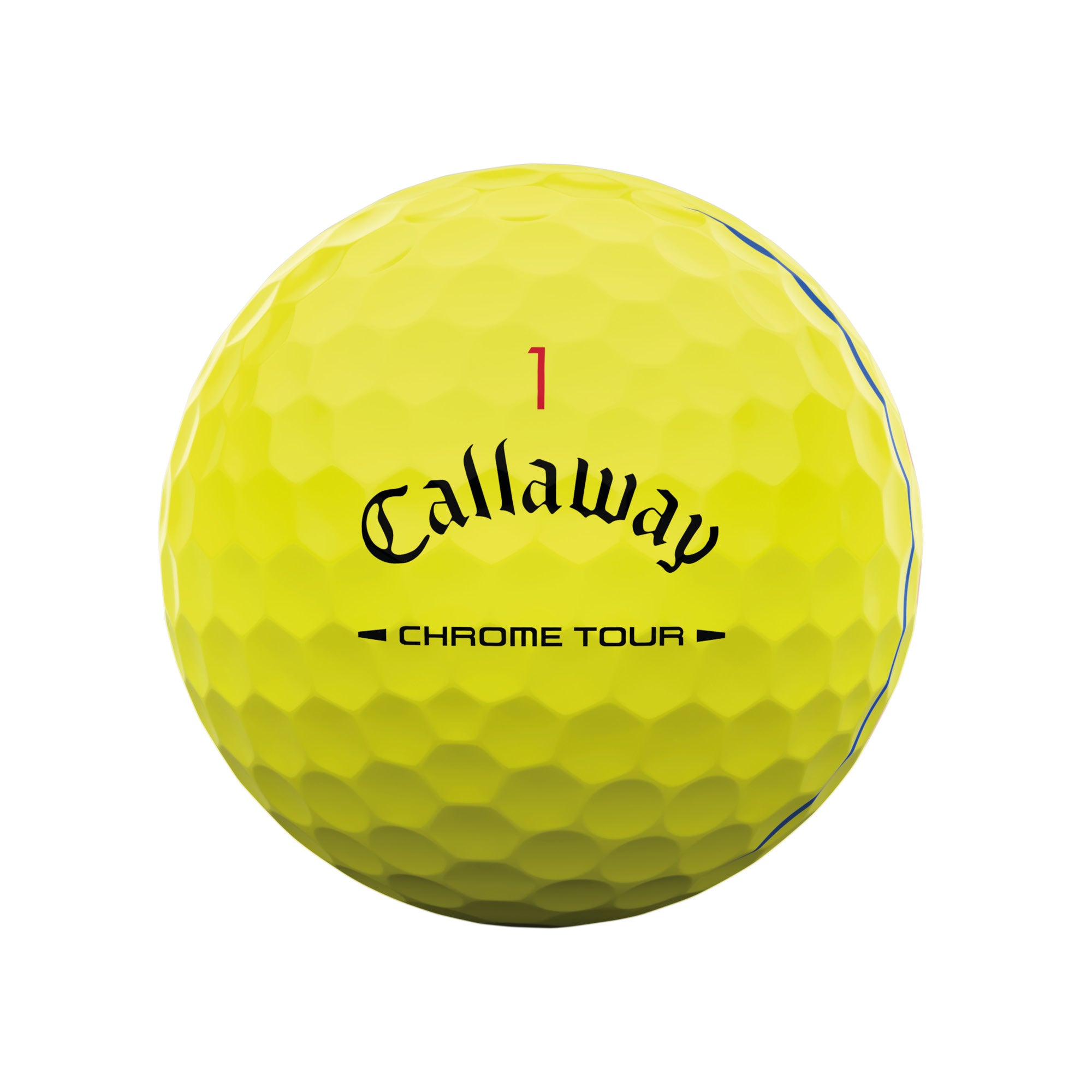 Callaway Chrome Tour Triple Track Golf Balls 2026 - Yellow