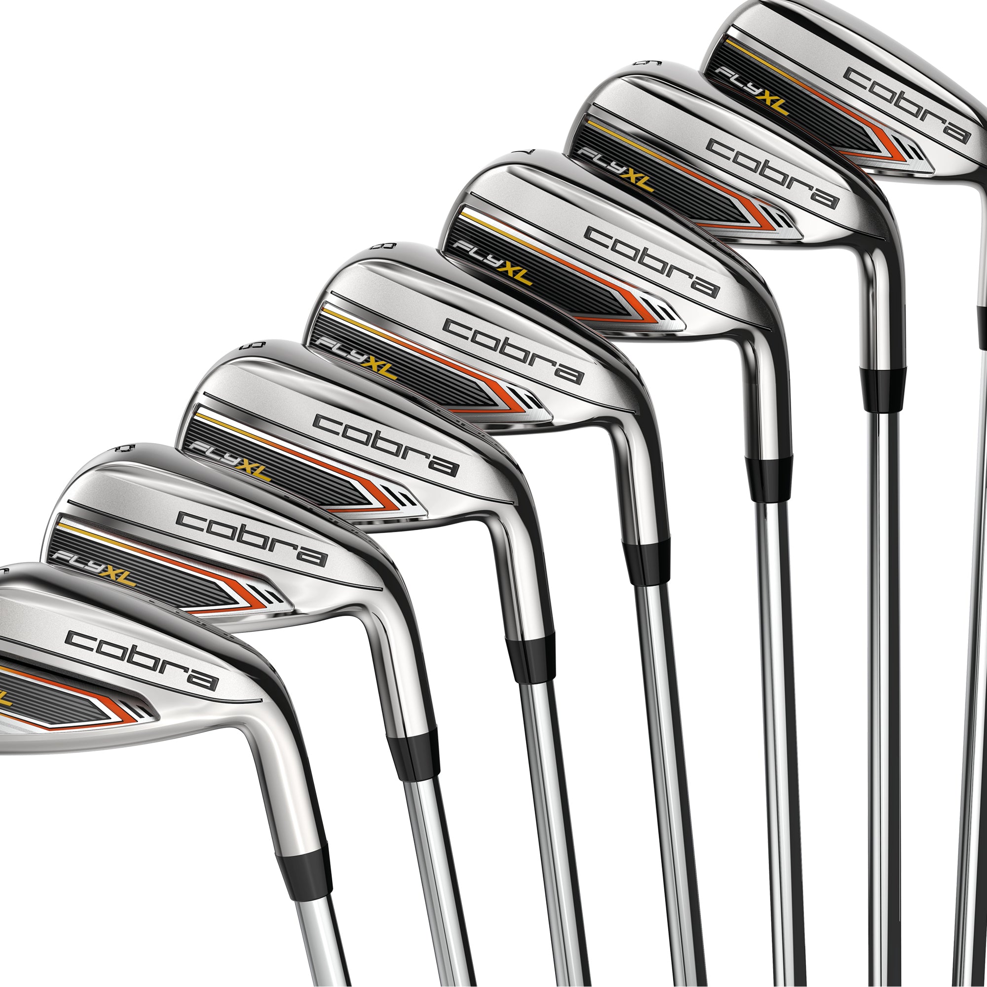 Cobra FLY XL 2 Men's Golf 11 Piece Cart Bag Package Set - Right Handed - Steel Regular Shafts