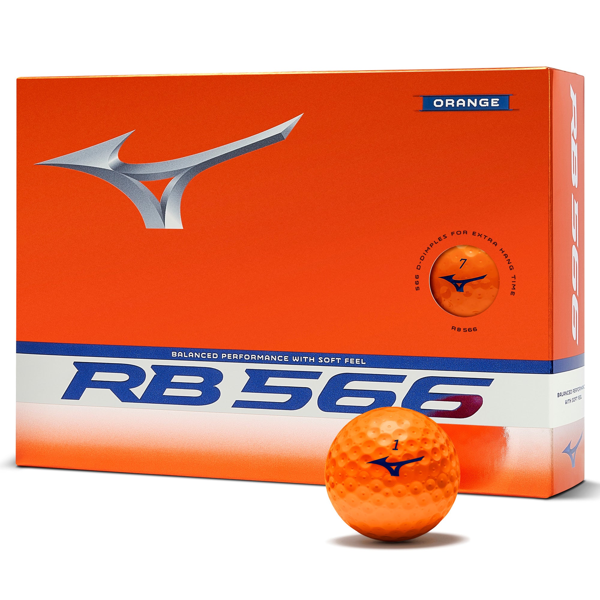 Mizuno RB 566 Golf Balls - Orange
