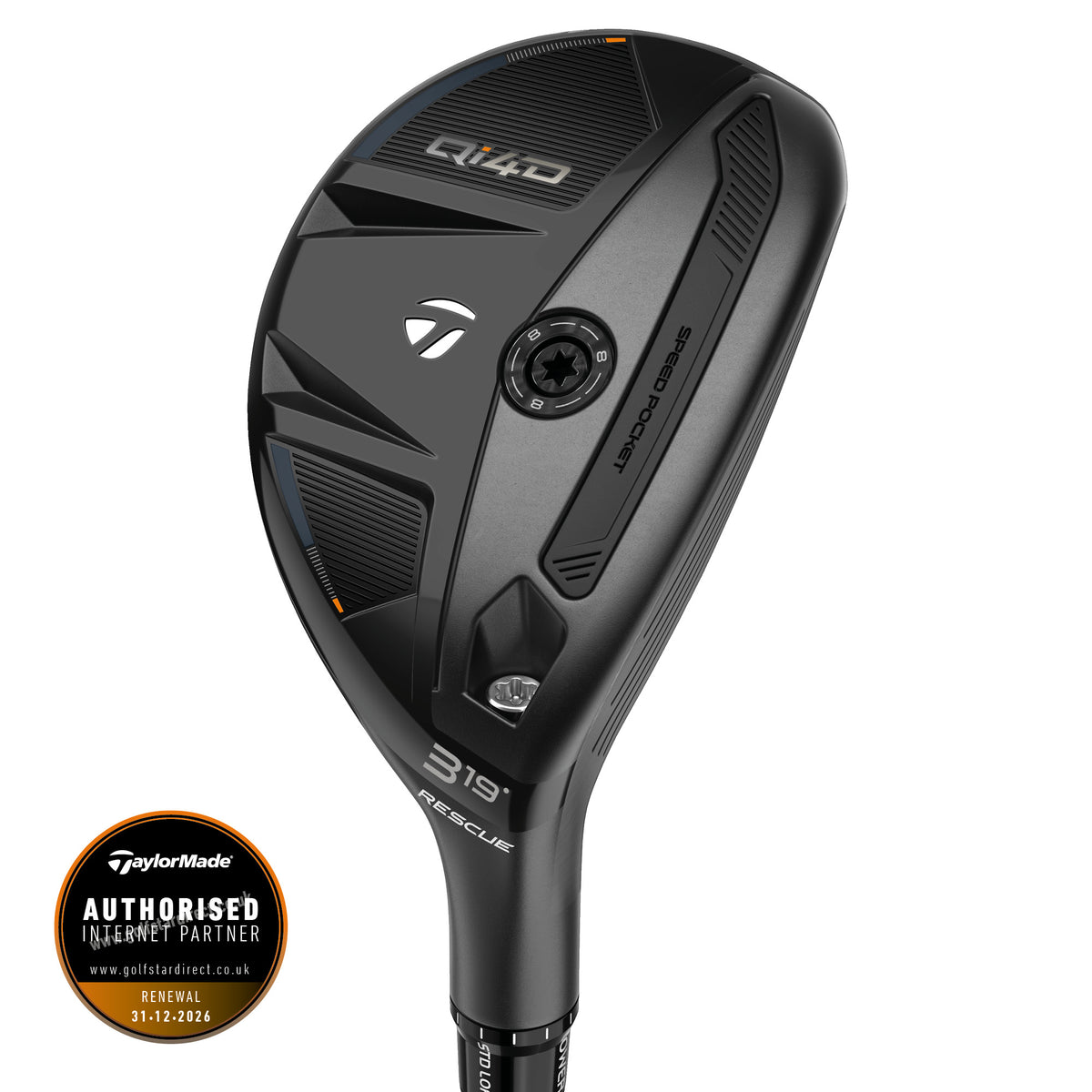 TaylorMade Qi4D Core Golf Rescue - Right Handed