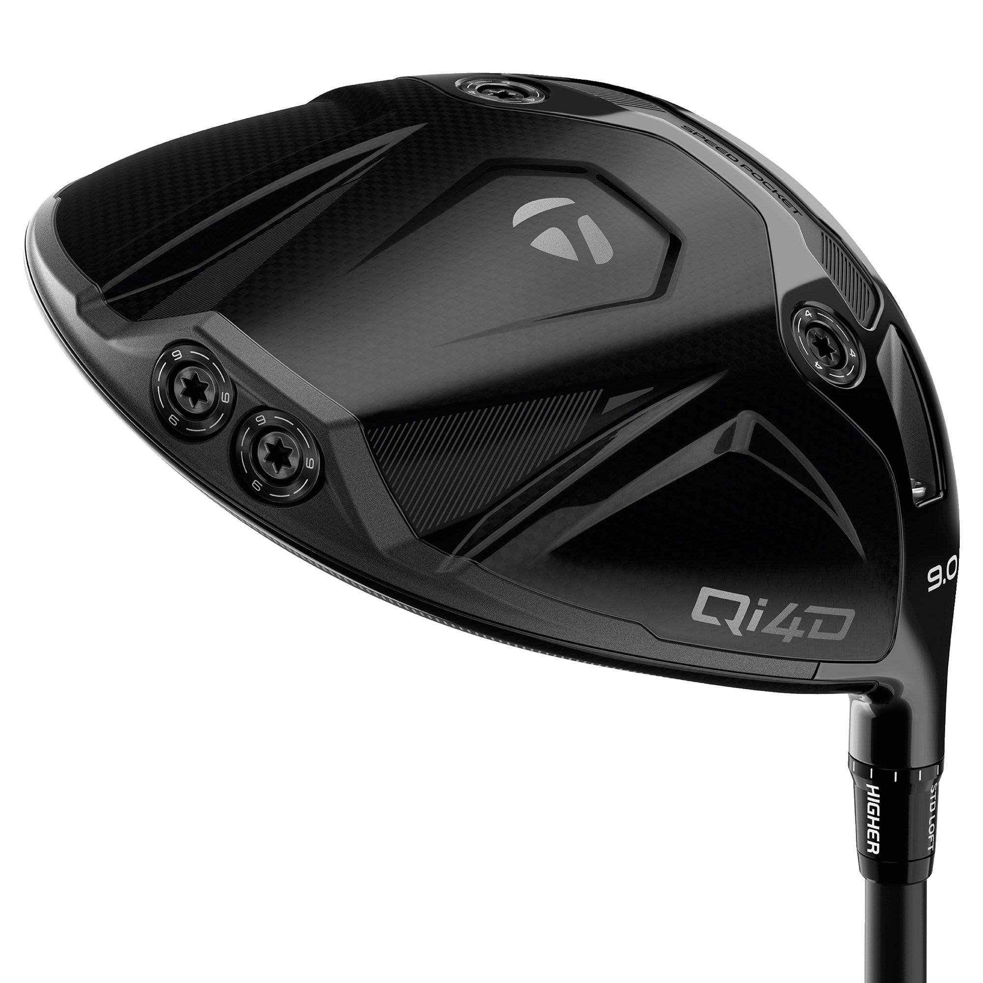 TaylorMade Limited Edition Qi4D Shadowfall Golf Driver - Right Handed